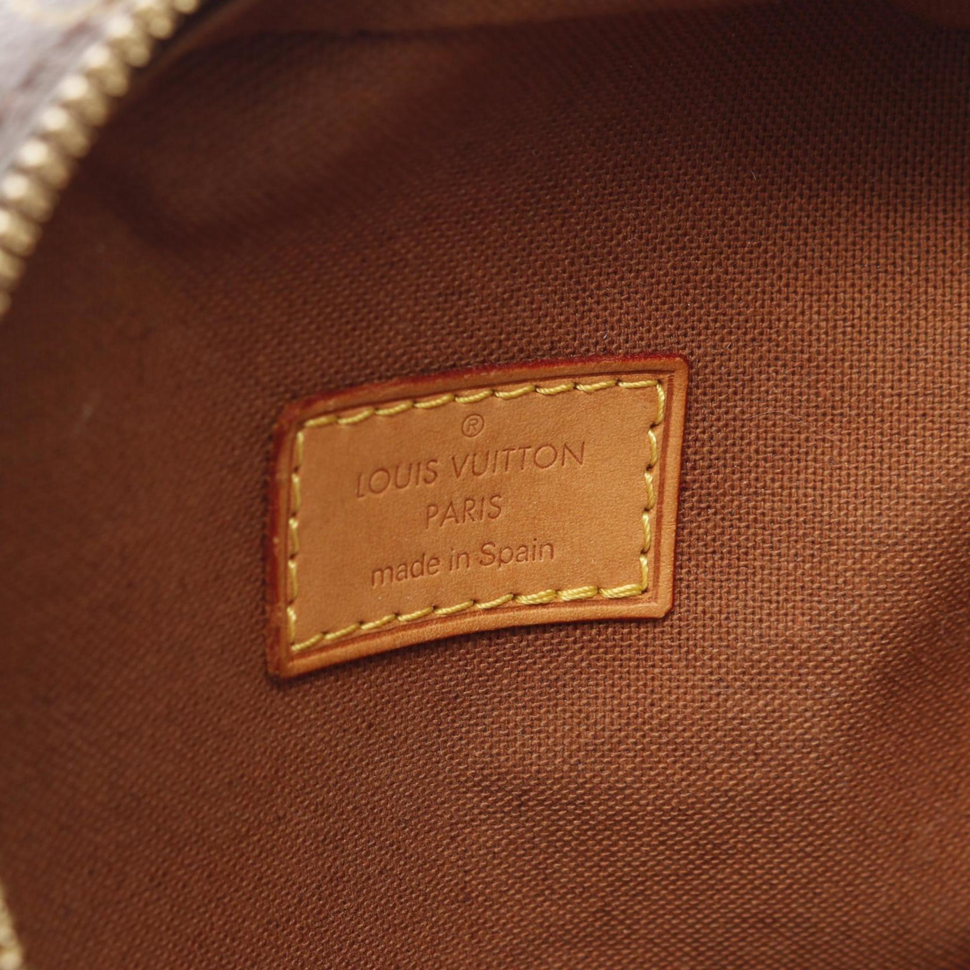 Louis Vuitton Brown Coated Canvas Leather Fanny Pack