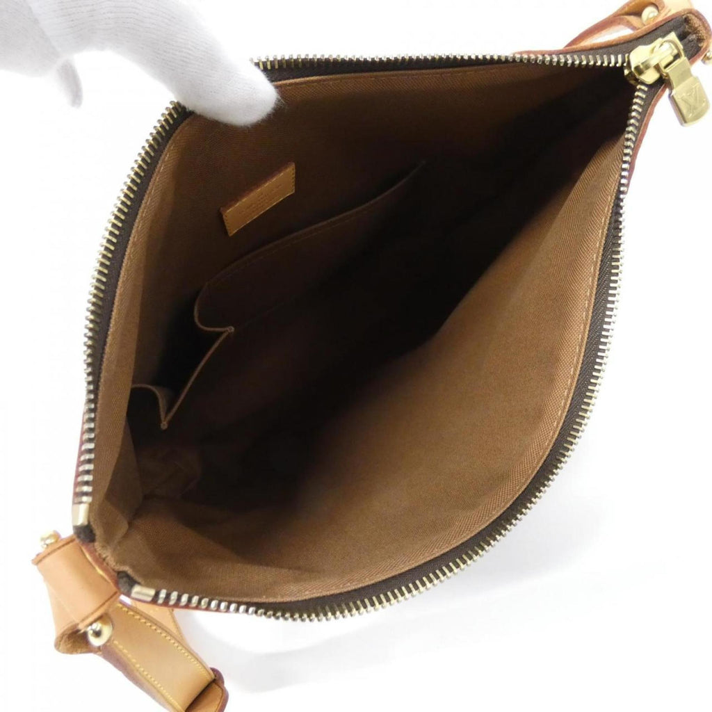 Louis Vuitton Marron Coated Canvas Shoulder Bag