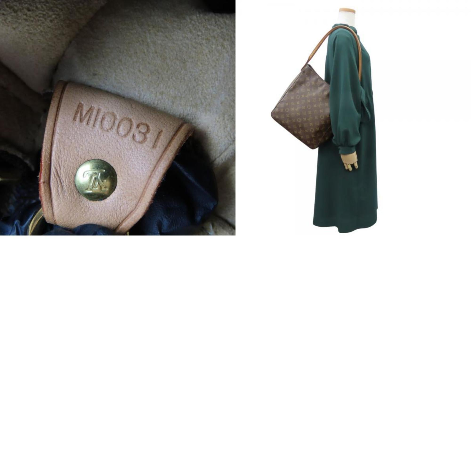 Louis Vuitton Monogram Brown Monogram Leather Shoulder Bag