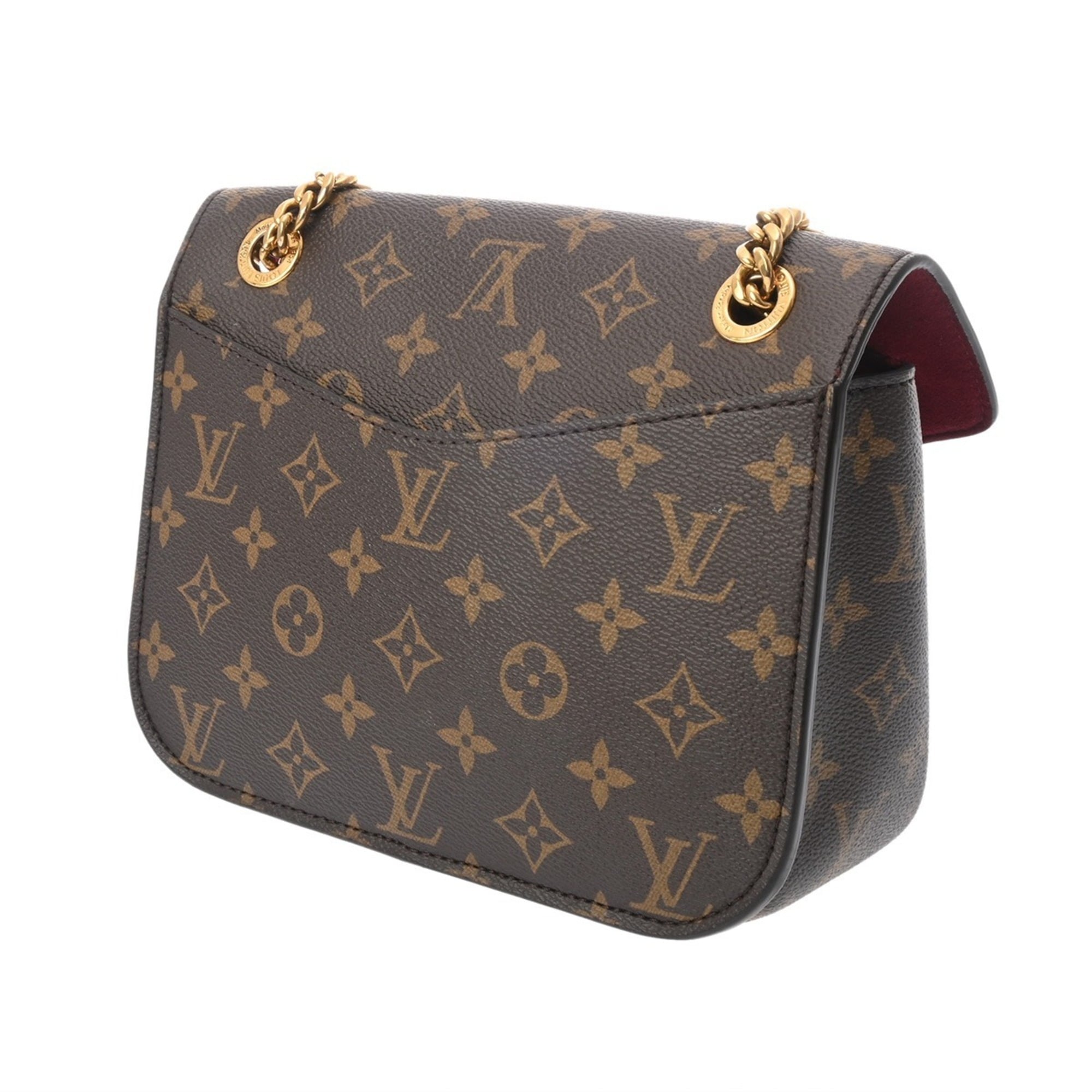 Louis Vuitton Brown Monogram Canvas Shoulder Bag