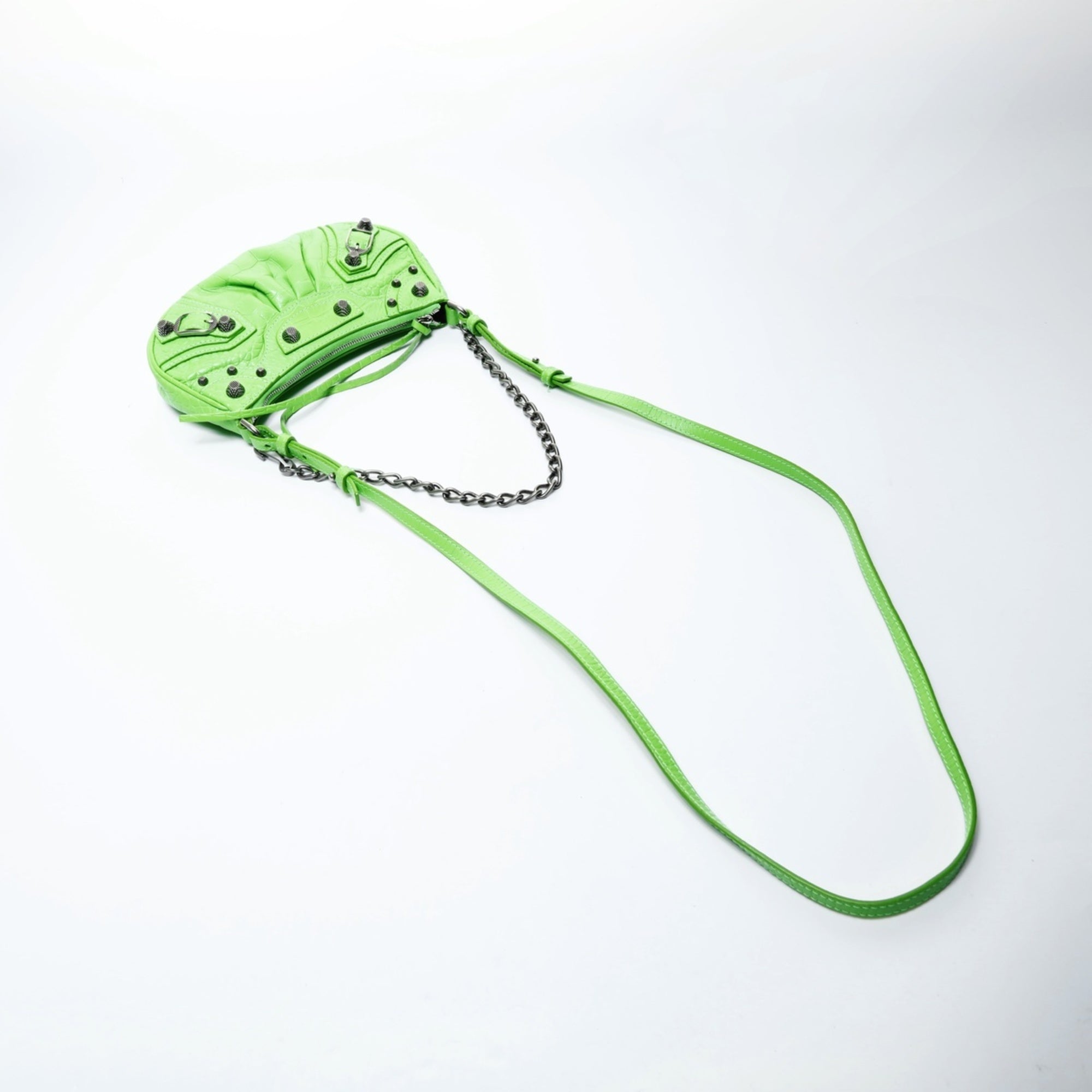 Balenciaga Green Shoulder