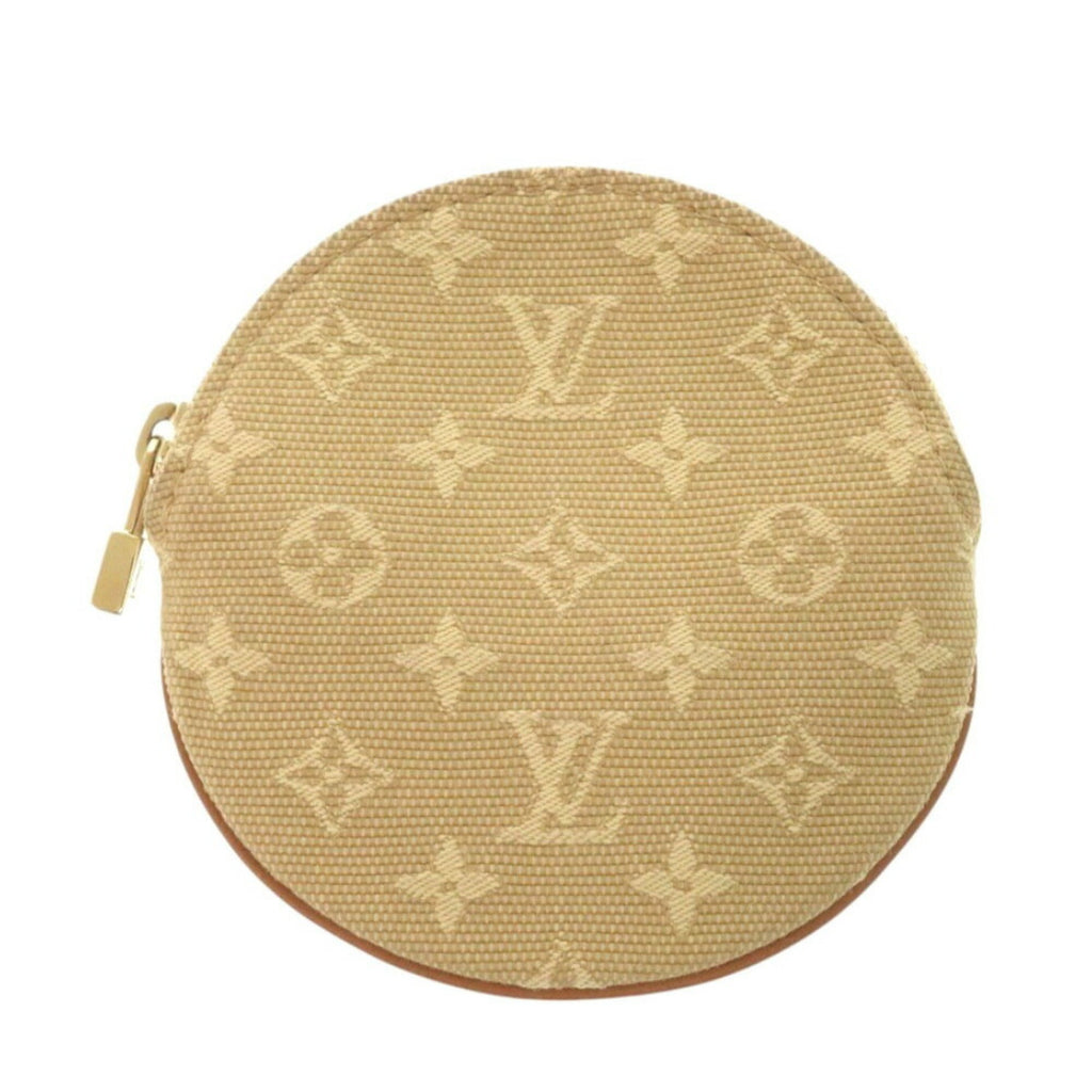 Louis Vuitton Beige Monogram Mini Coin Purse/Coin Case