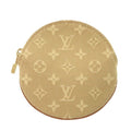 Louis Vuitton Beige Monogram Mini Coin Purse/Coin Case