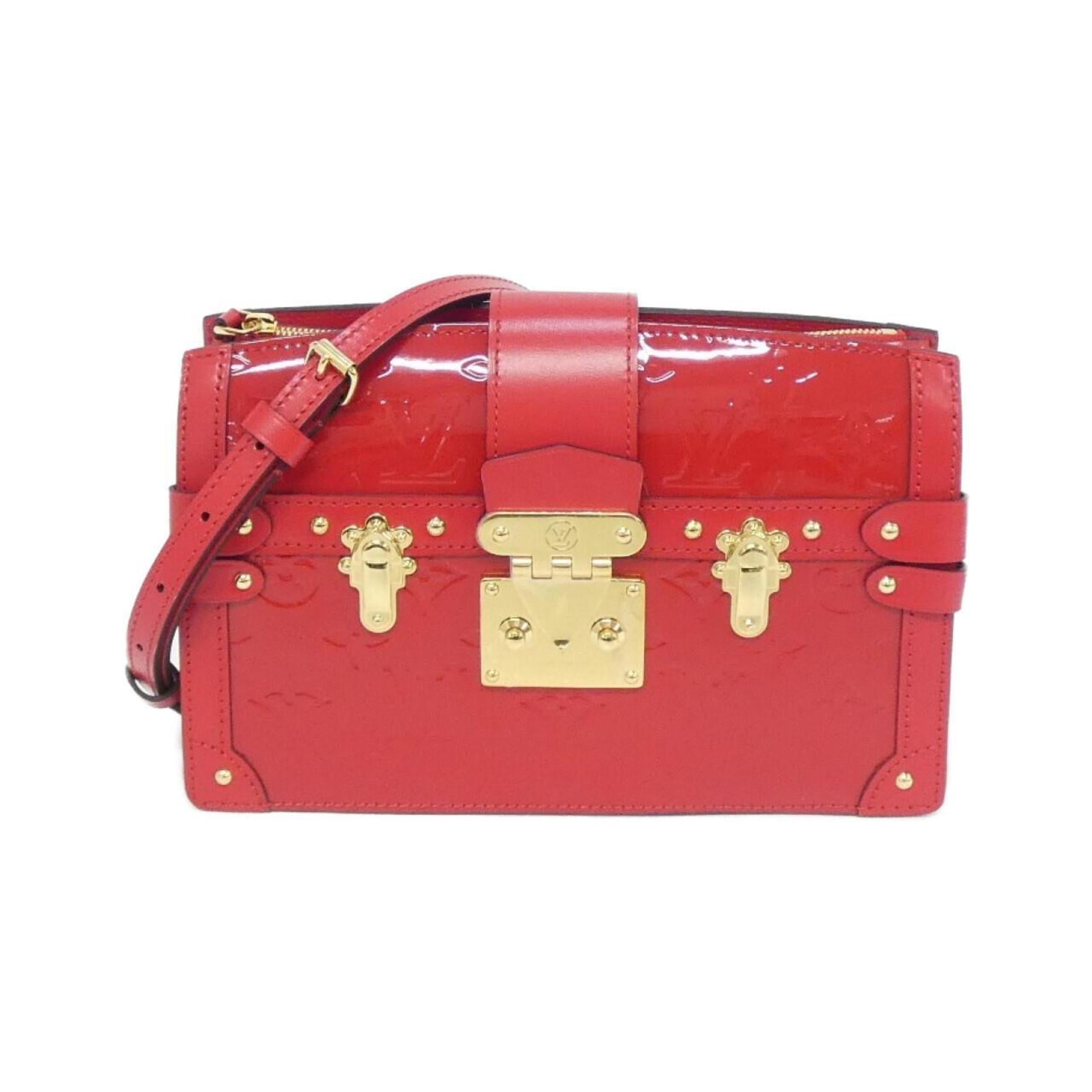 Louis Vuitton Vernis Cerise Leather Shoulder Bag
