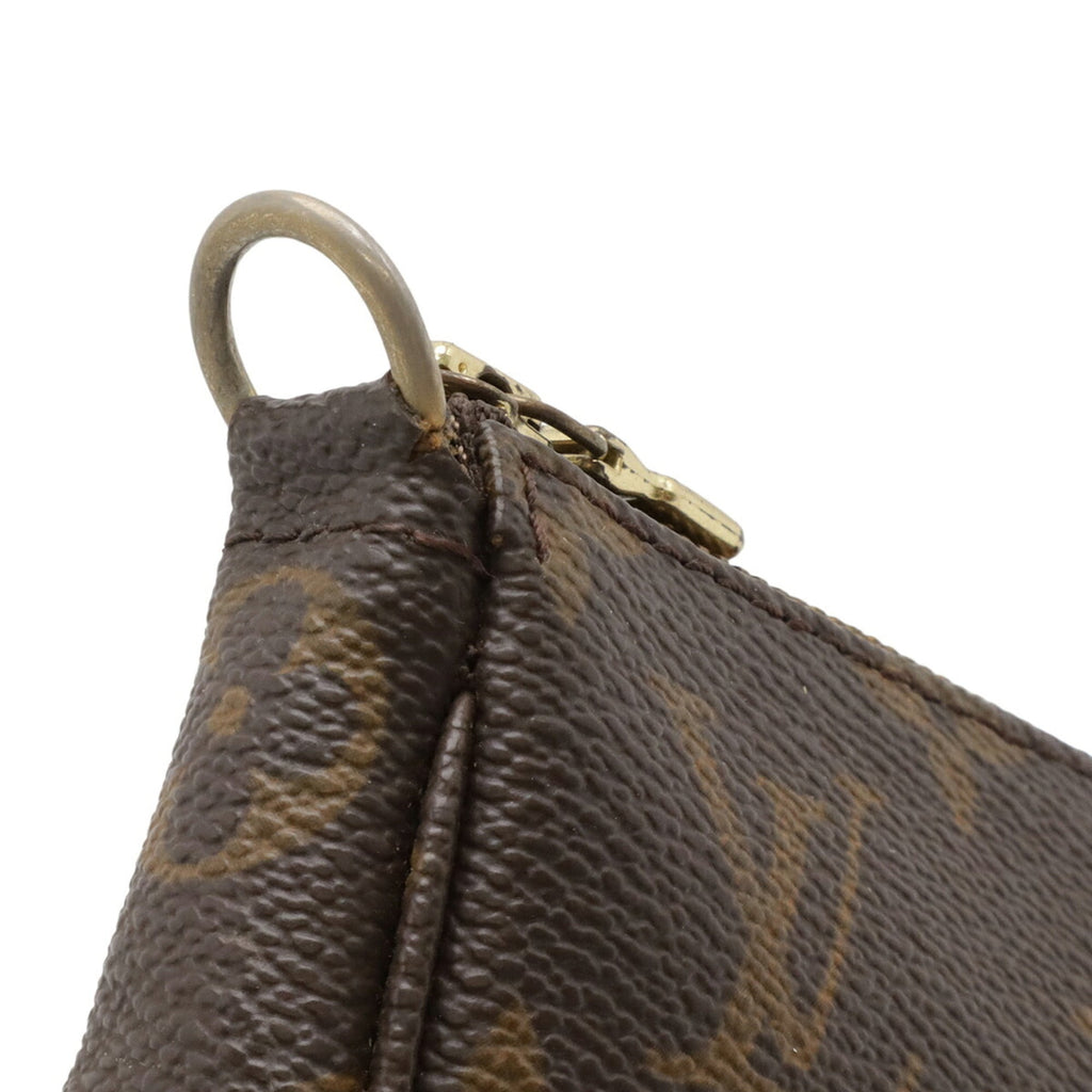 Louis Vuitton Brown Monogram Monogram Pvc Handbag Pochette Pouch
