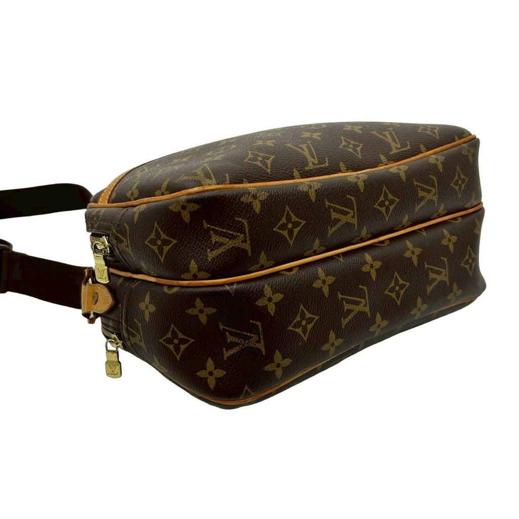 Louis Vuitton Brown Leather Pvc Pochette Shoulder Bag