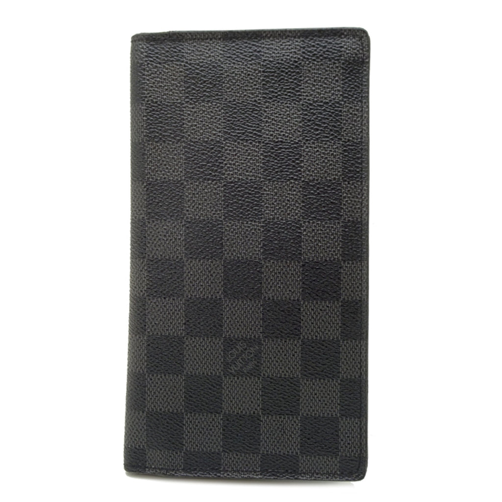 Louis Vuitton Black Noir Damier Graphite Wallet