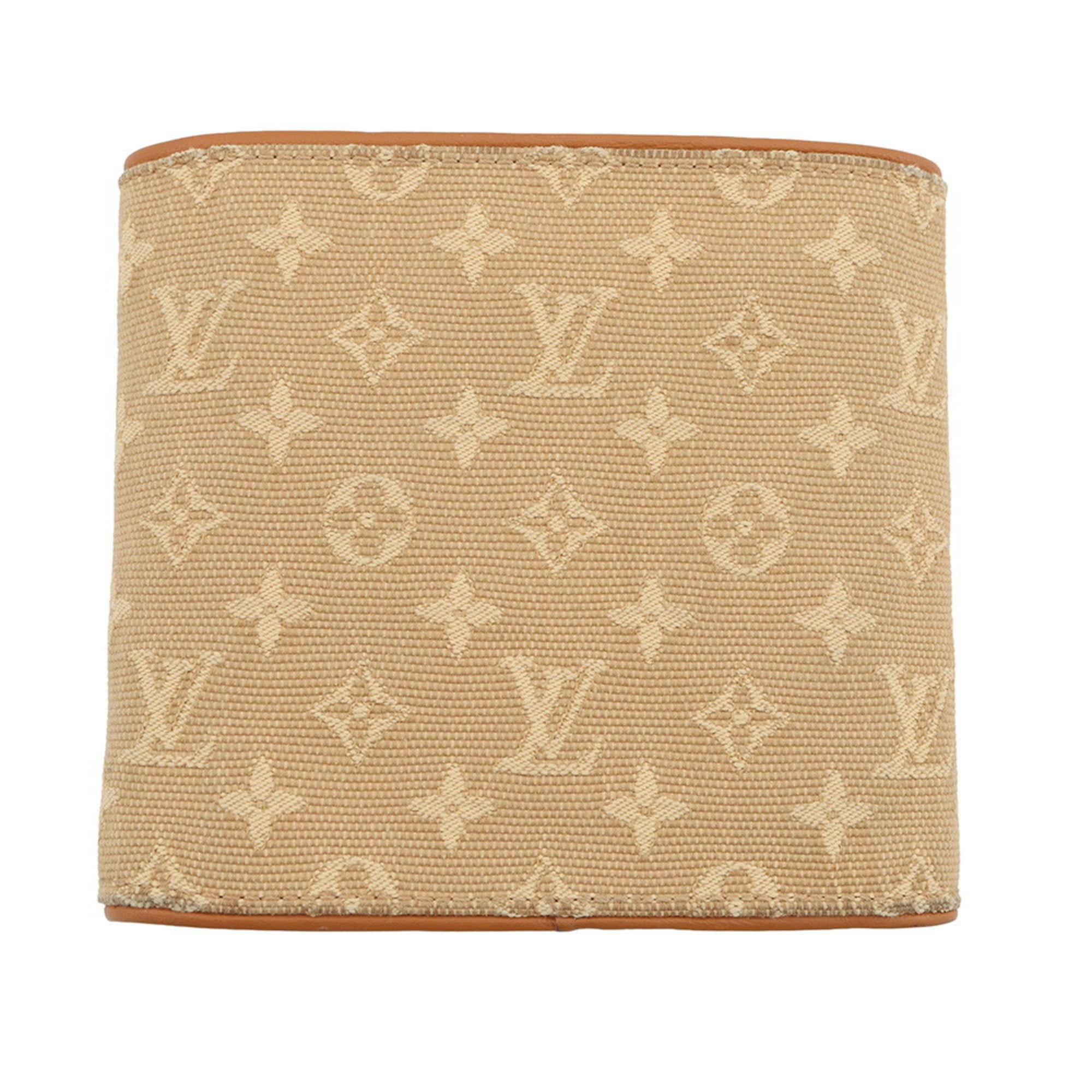 Louis Vuitton Beige Monogram Monogram Mini Wallet (Tri-Fold)
