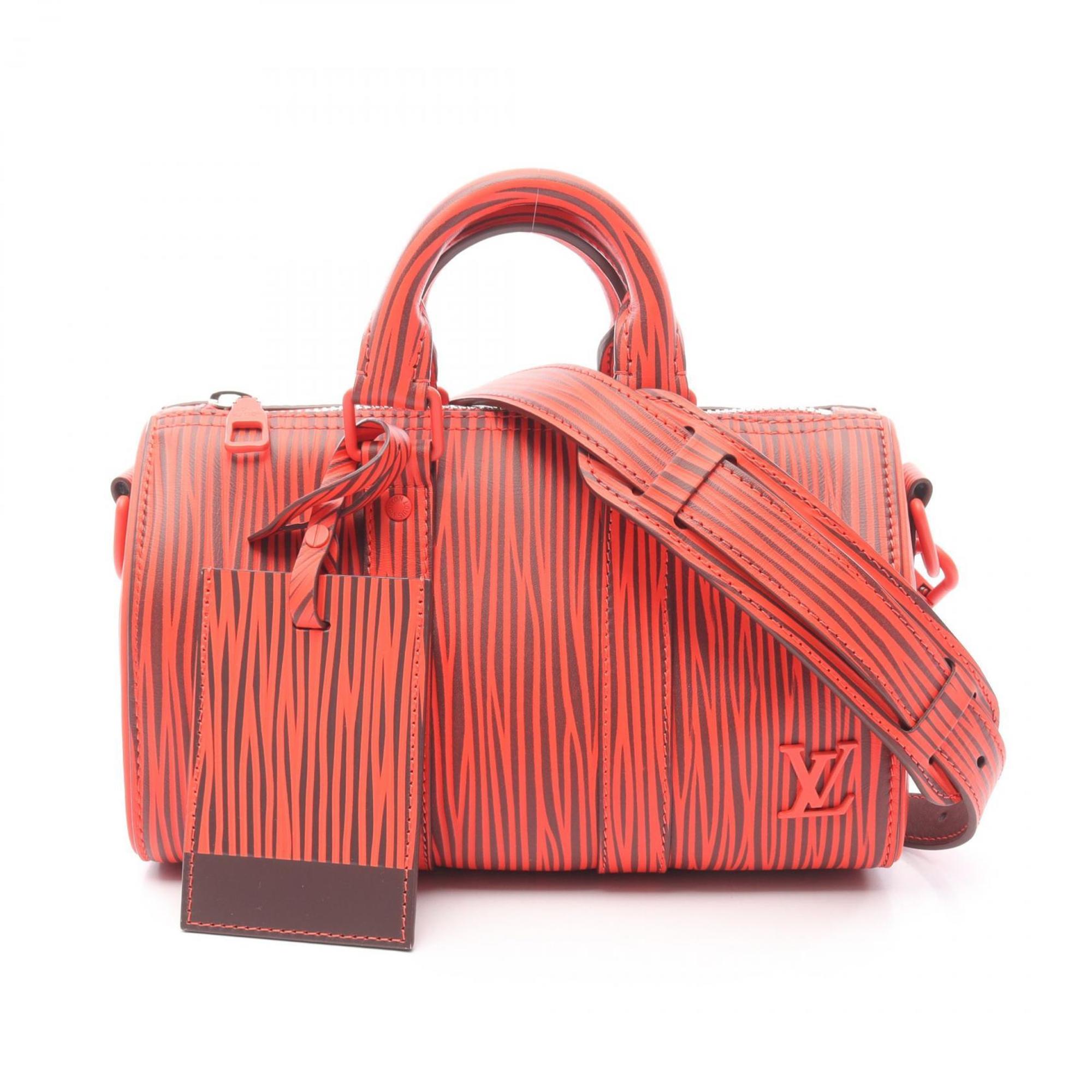 Louis Vuitton Red Color Epi Leather Handbag