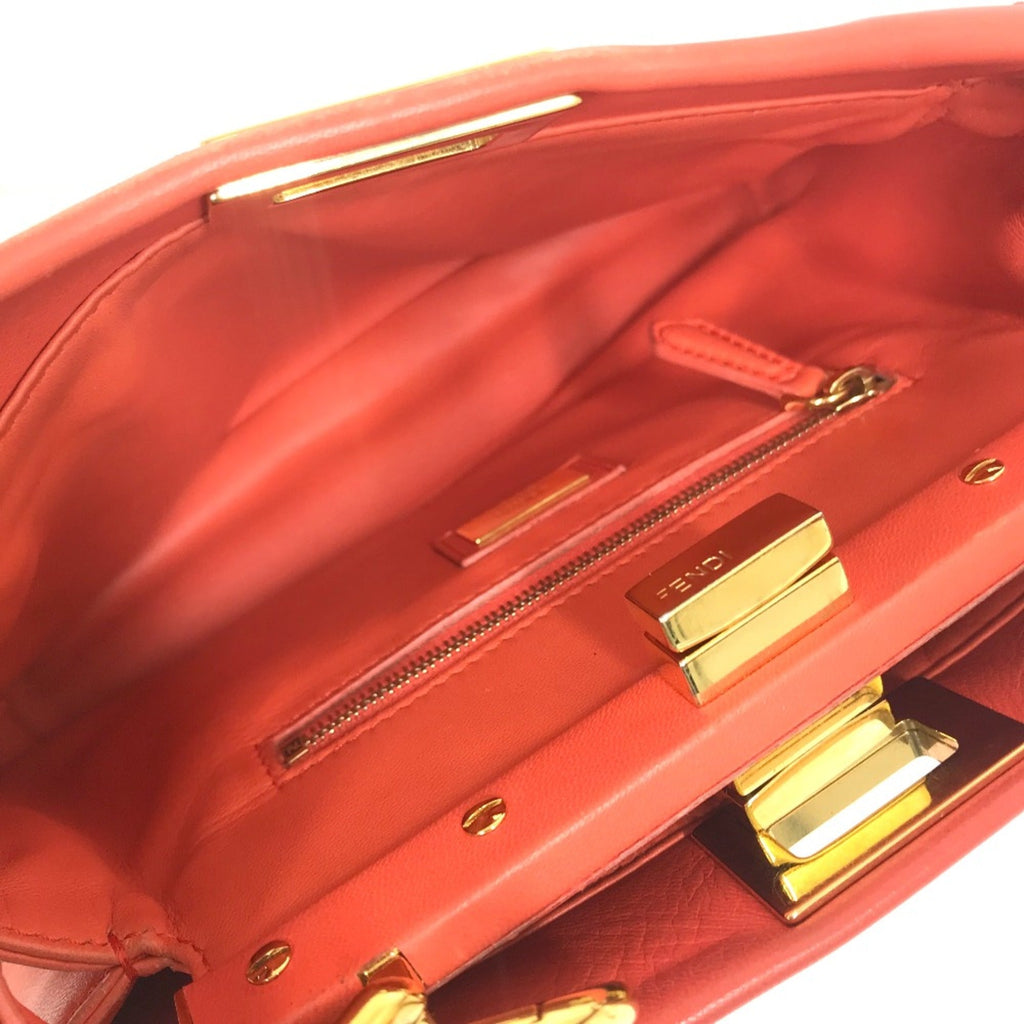 Fendi Pink Leather Handbag