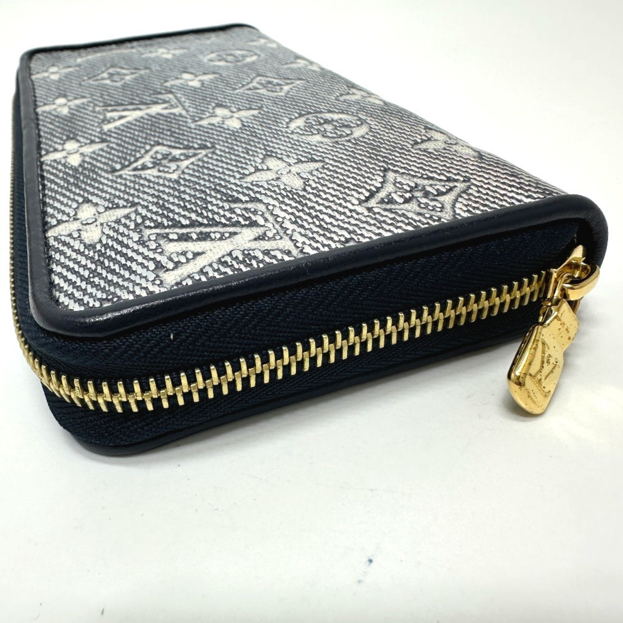 Louis Vuitton Monogram Galle Monogram Navy Monogram Coin Purse/Coin Case