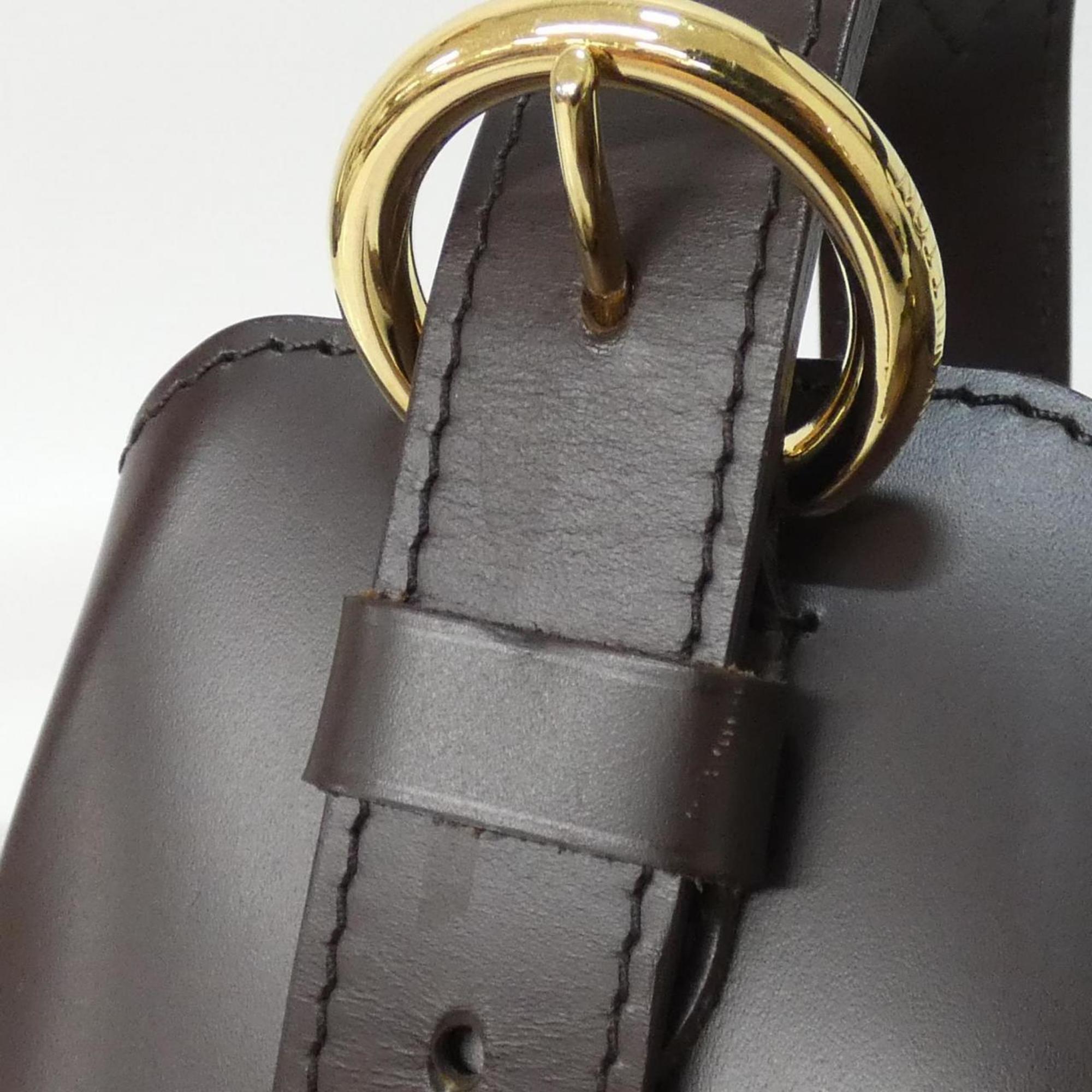 Louis Vuitton Damier Ebene Coated Canvas Handbag