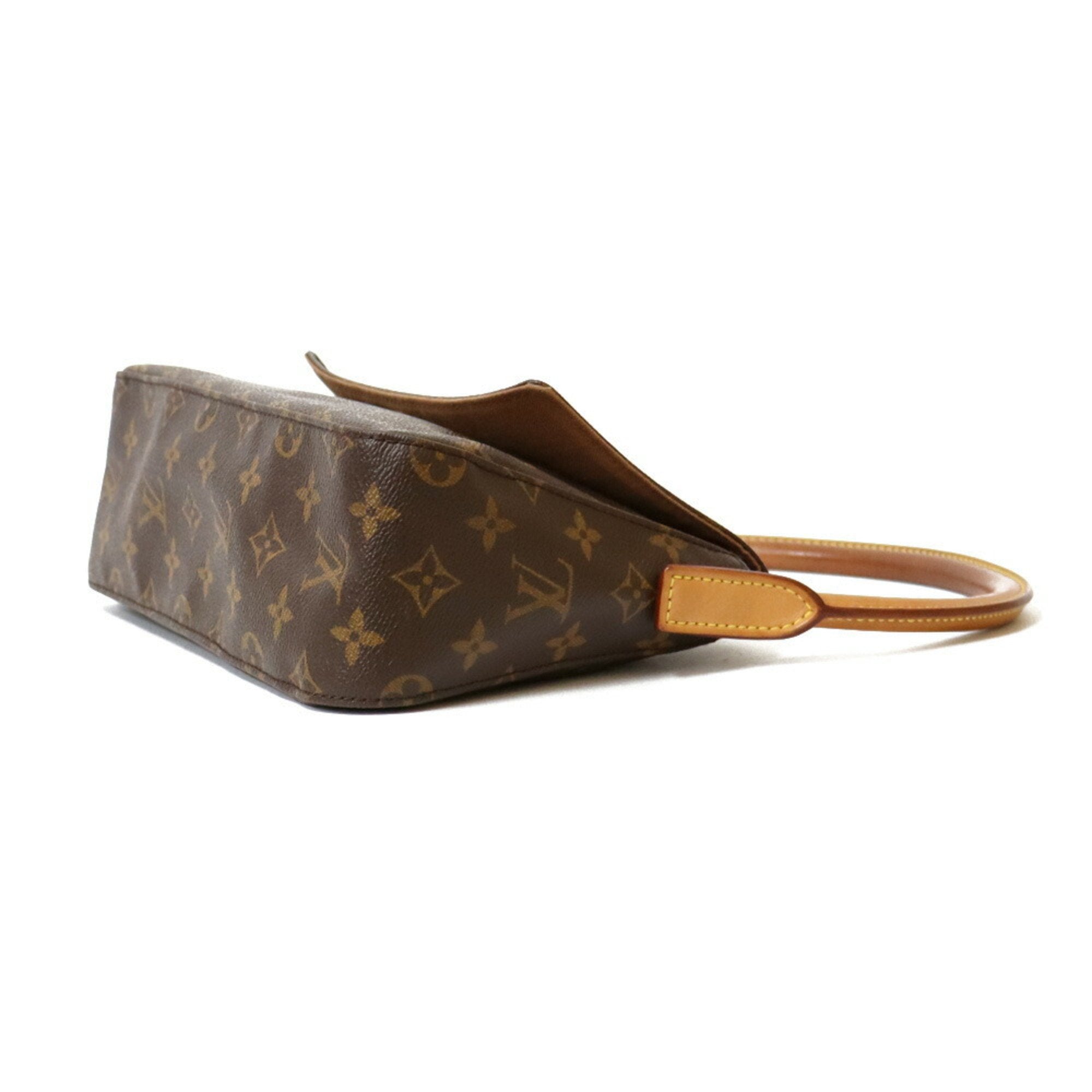 Louis Vuitton Handbag Monogram Mini Looping Br Women's Leather