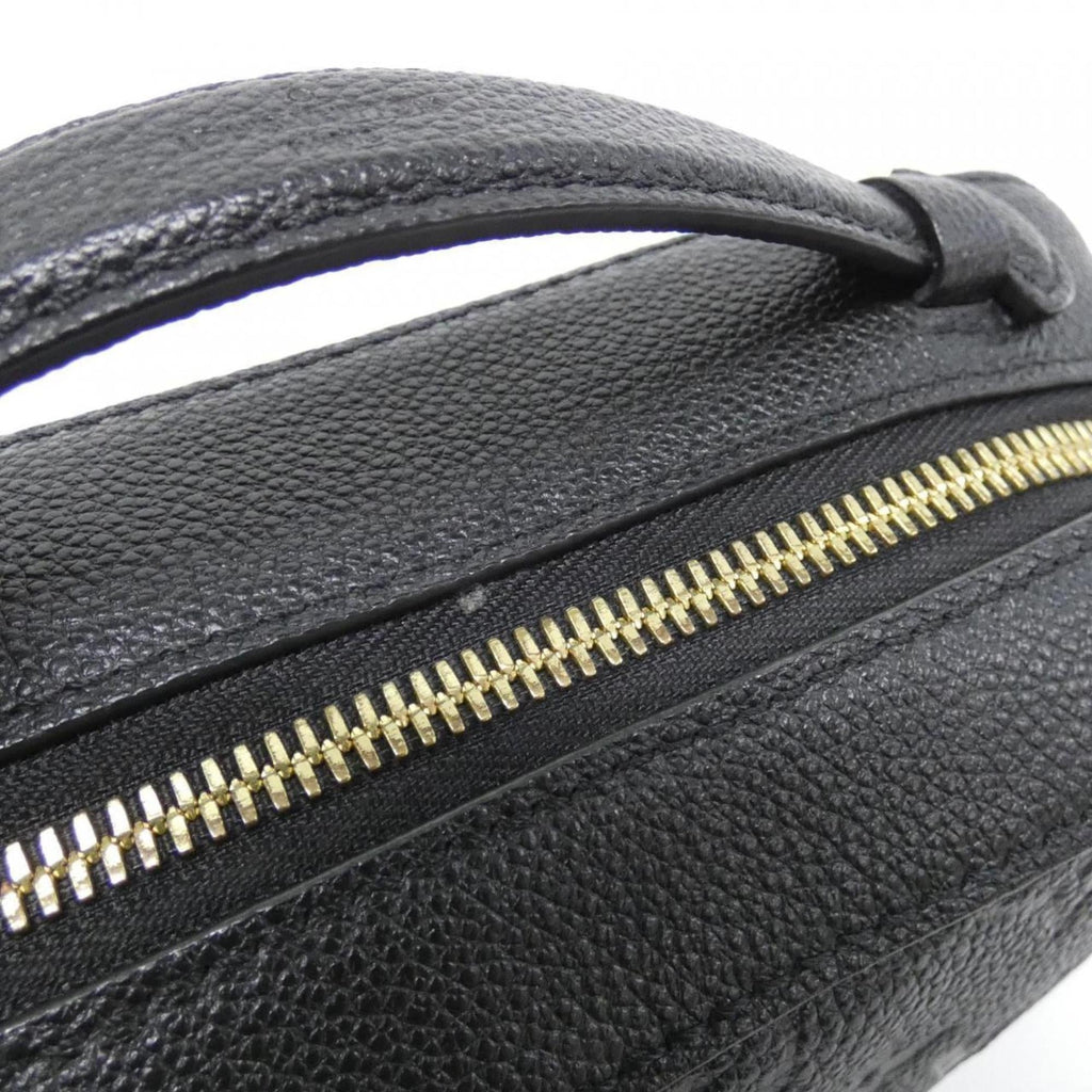 Louis Vuitton Black Leather Shoulder Bag