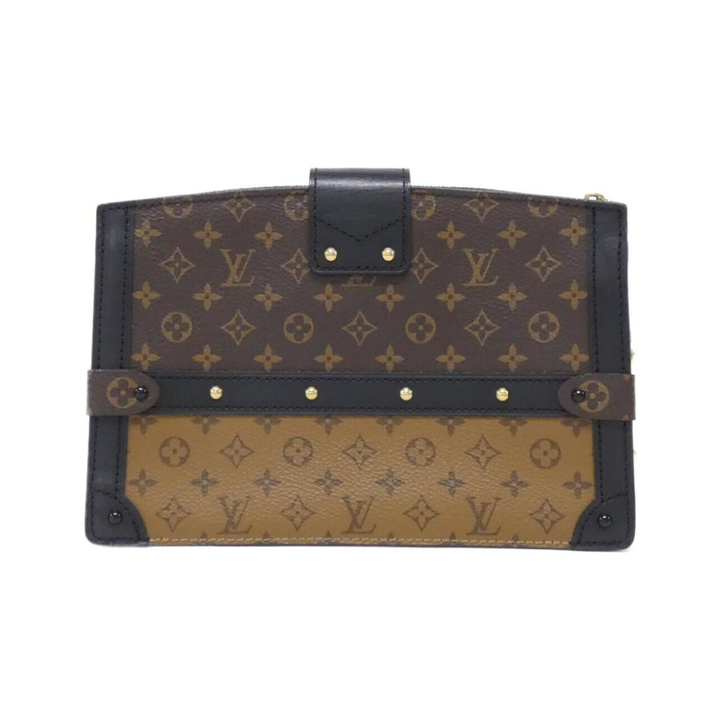 Louis Vuitton Marron Coated Canvas Shoulder Bag