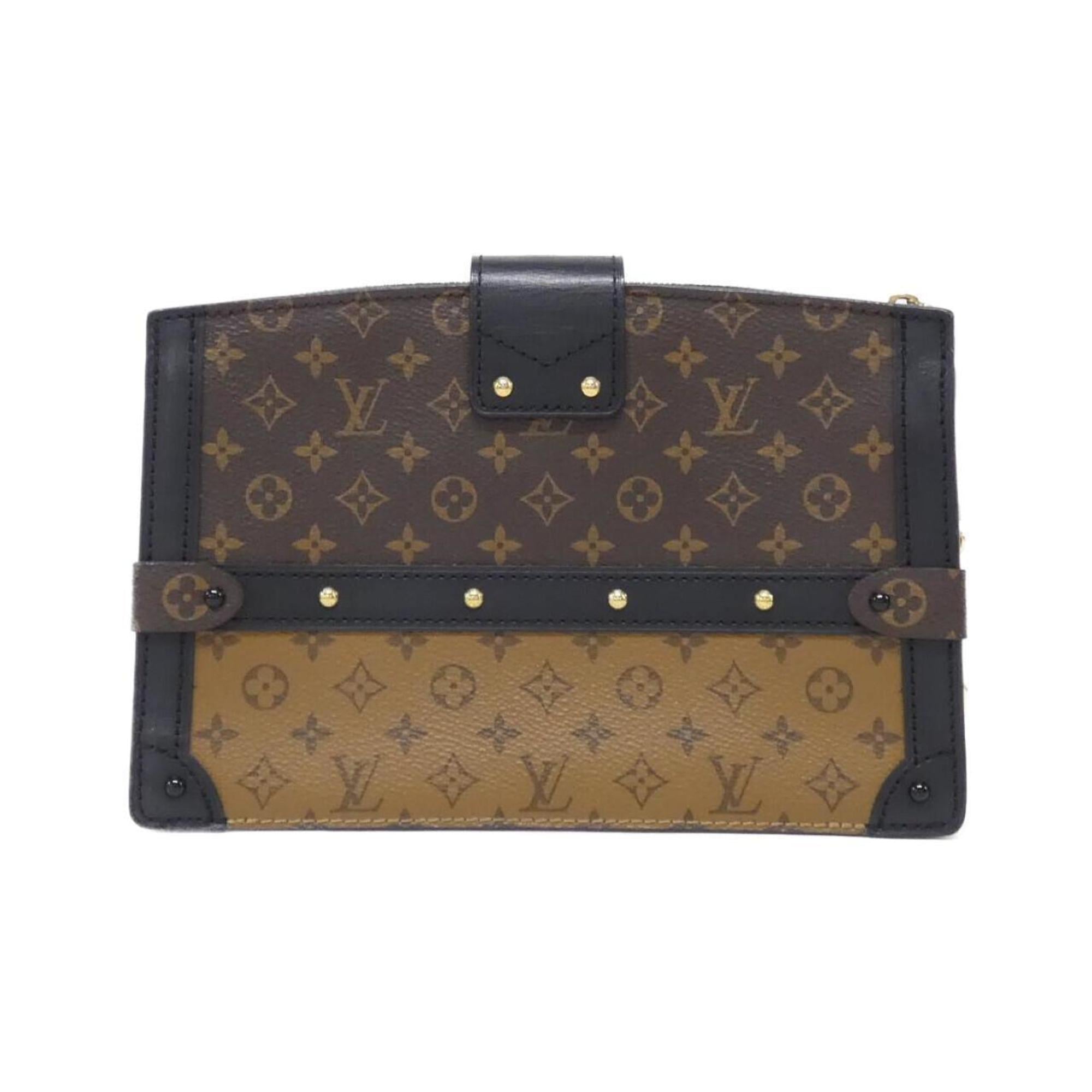 Louis Vuitton Marron Coated Canvas Shoulder Bag