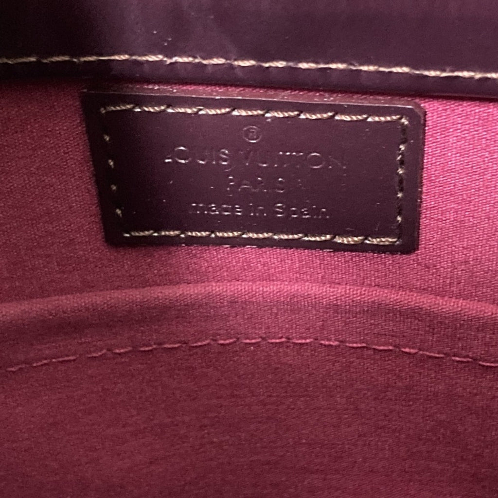 Louis Vuitton Violet Monogram Mat Handbag