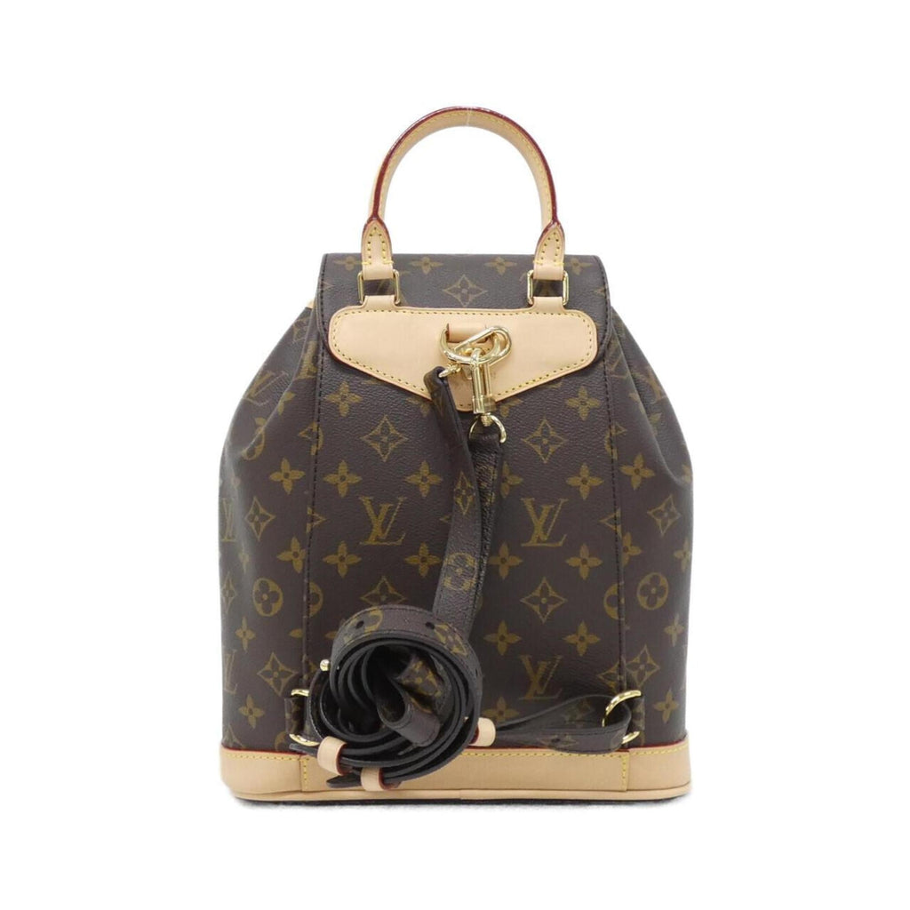 Louis Vuitton Monogram Marron Coated Canvas Backpack