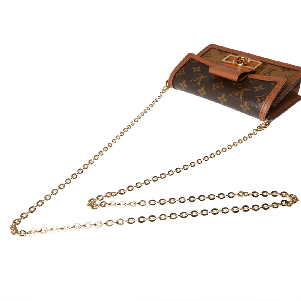 Louis Vuitton Brown Monogram Canvas Shoulder Bag