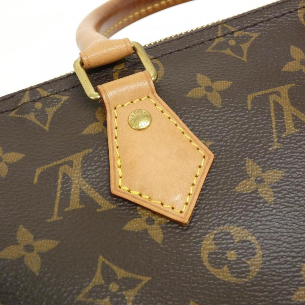 Louis Vuitton Marron Coated Canvas Boston Bag