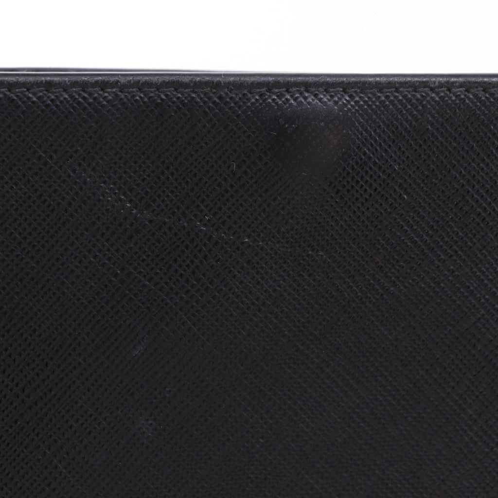 Prada Black Leather Shoulder Bag