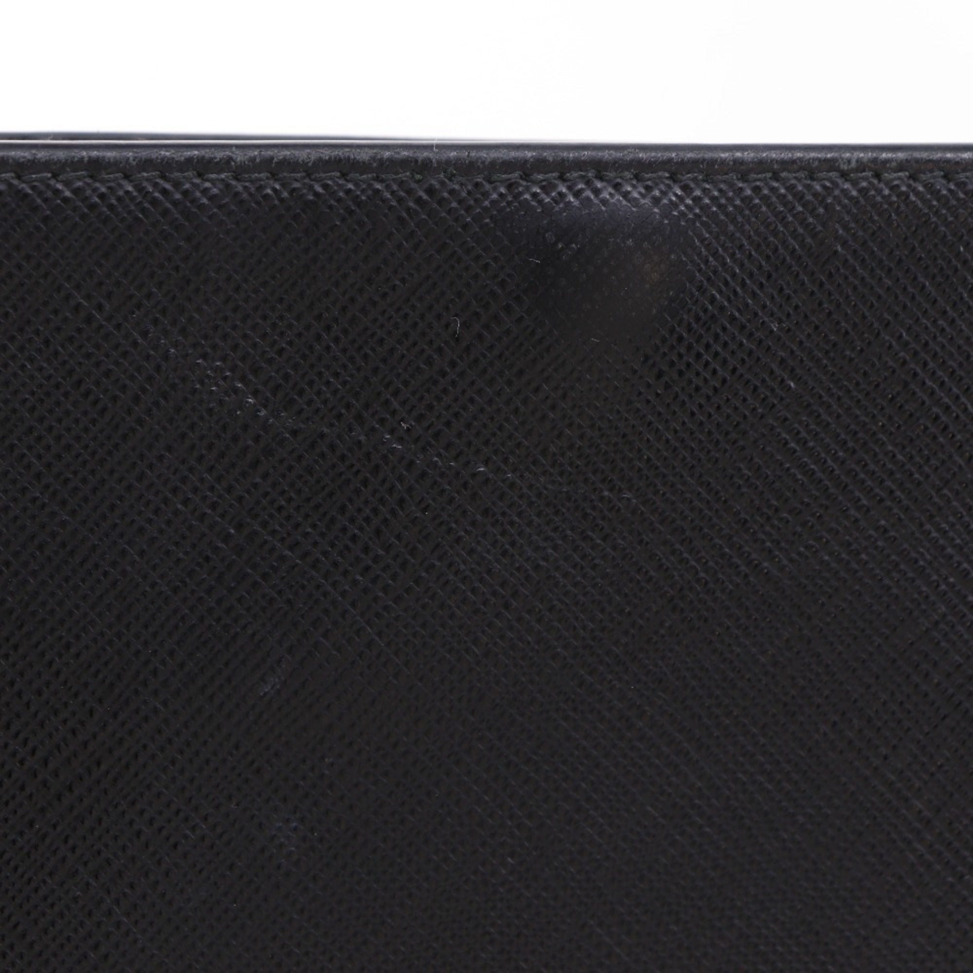 Prada Black Leather Shoulder Bag
