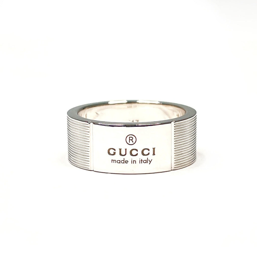 Gucci Silver Silver 925 Band Ring (Pre-Owned)