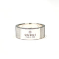 Gucci Silver Silver 925 Band Ring (Pre-Owned)
