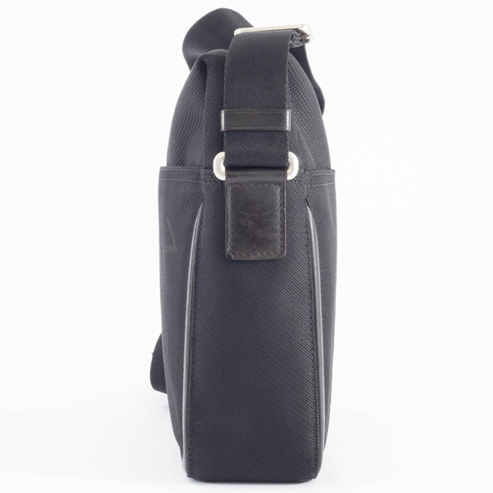 Louis Vuitton Black Noir Damier Geant Shoulder Bag