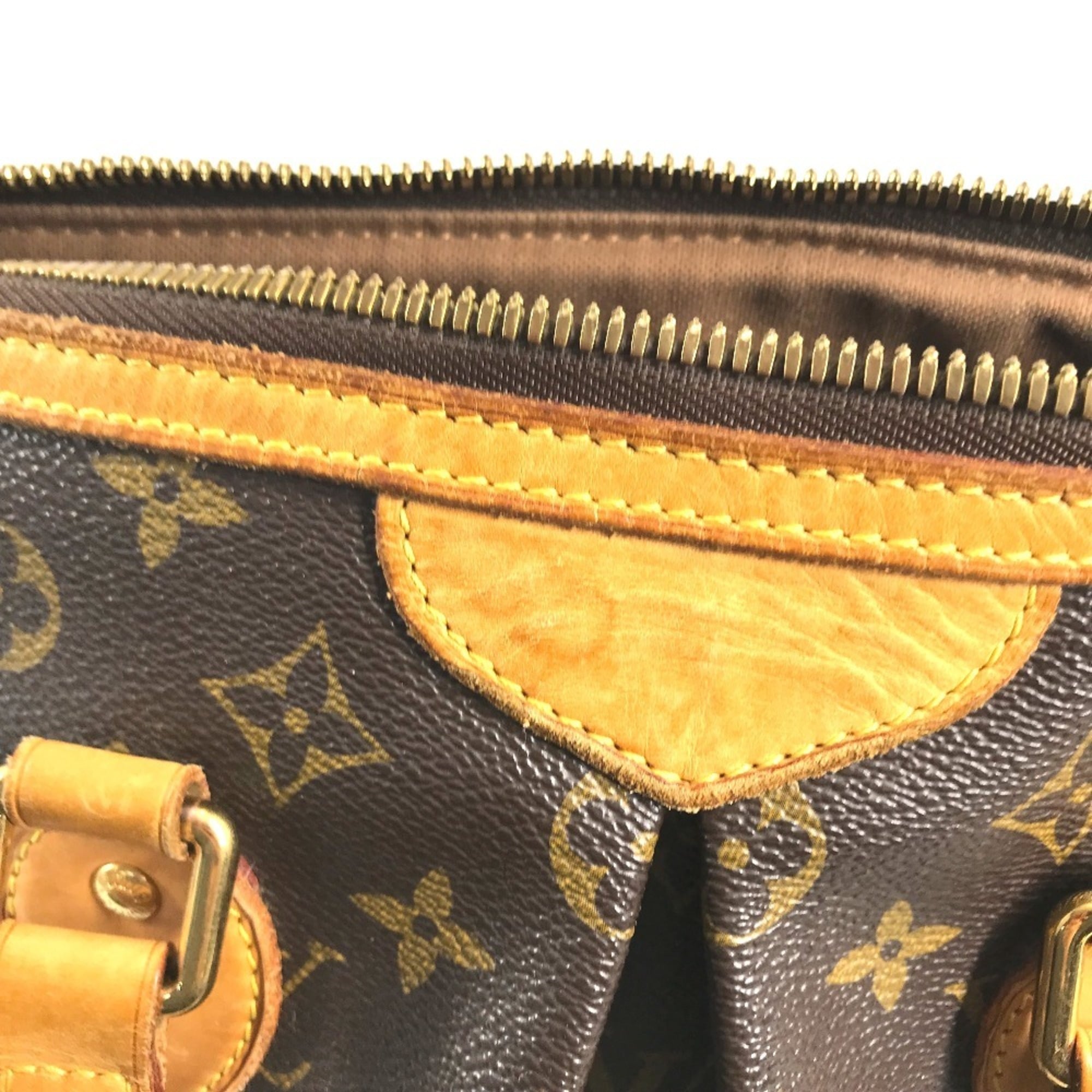 Louis Vuitton Brown Monogram Canvas Handbag Shoulder Bag