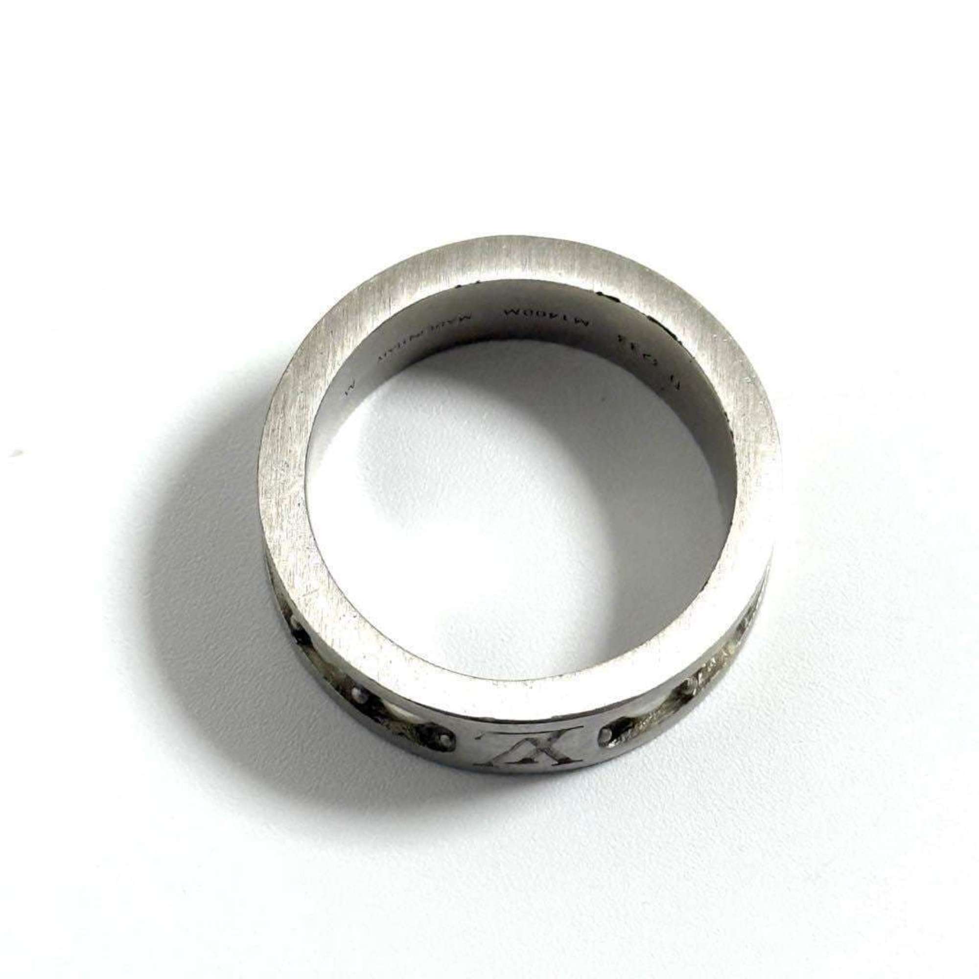 Louis Vuitton Artificial Pearl Metal Band Ring