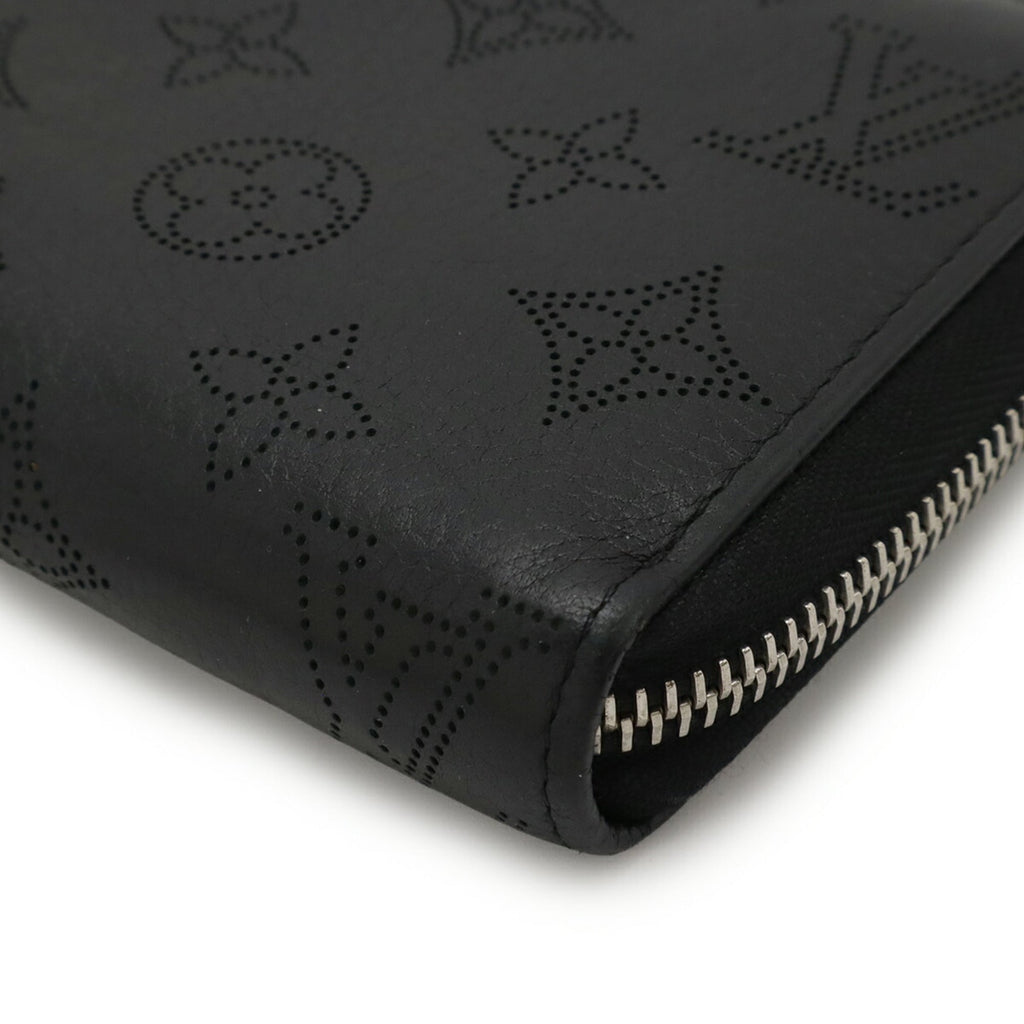 Louis Vuitton Black Noir Leather Coin Purse/Coin Case