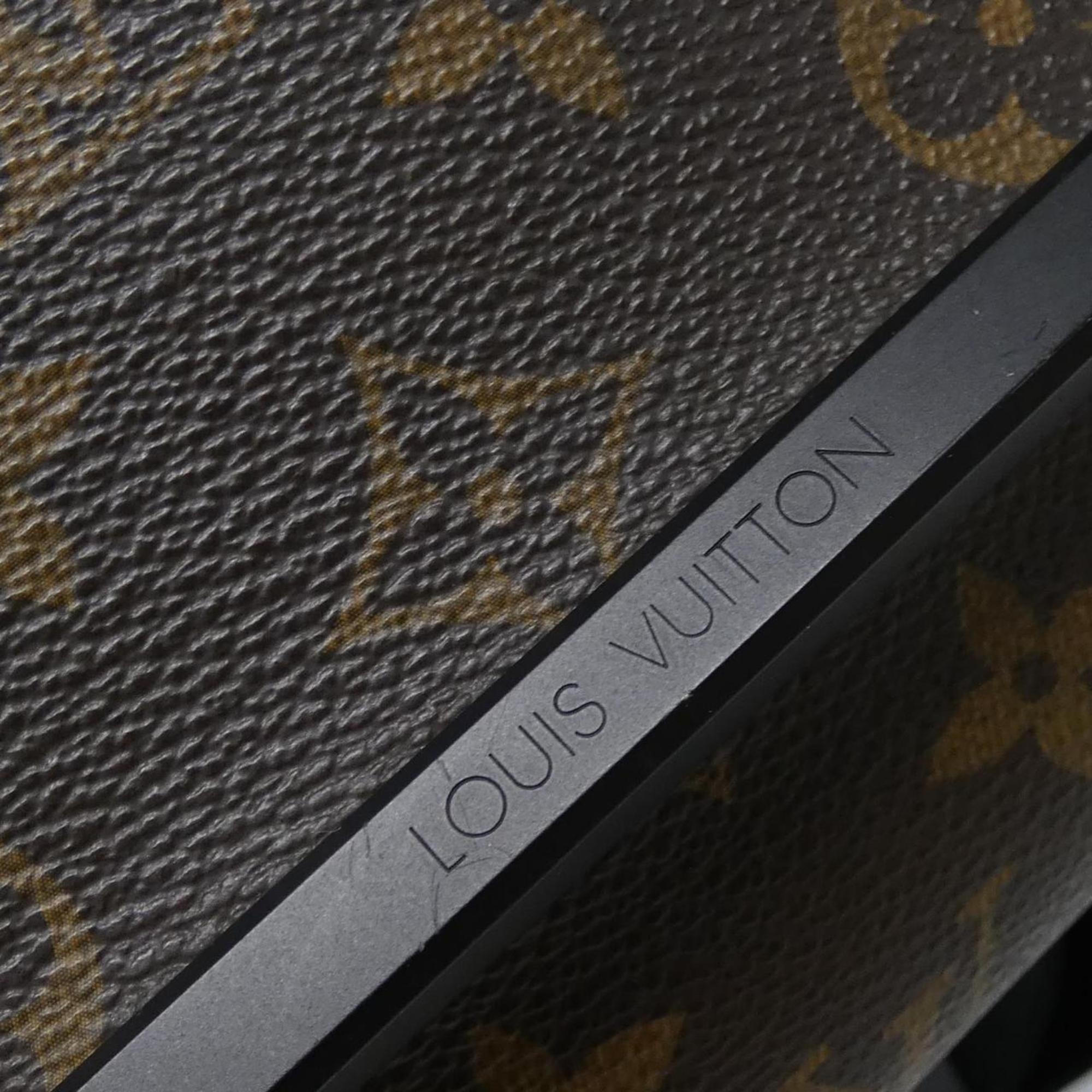 Louis Vuitton Marron Coated Canvas Shoulder Bag