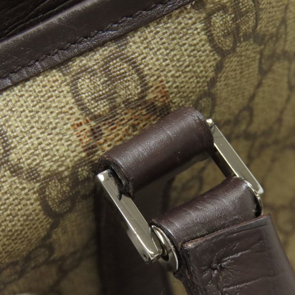 Gucci Brown Pvc Tote Bag (Pre-Owned)