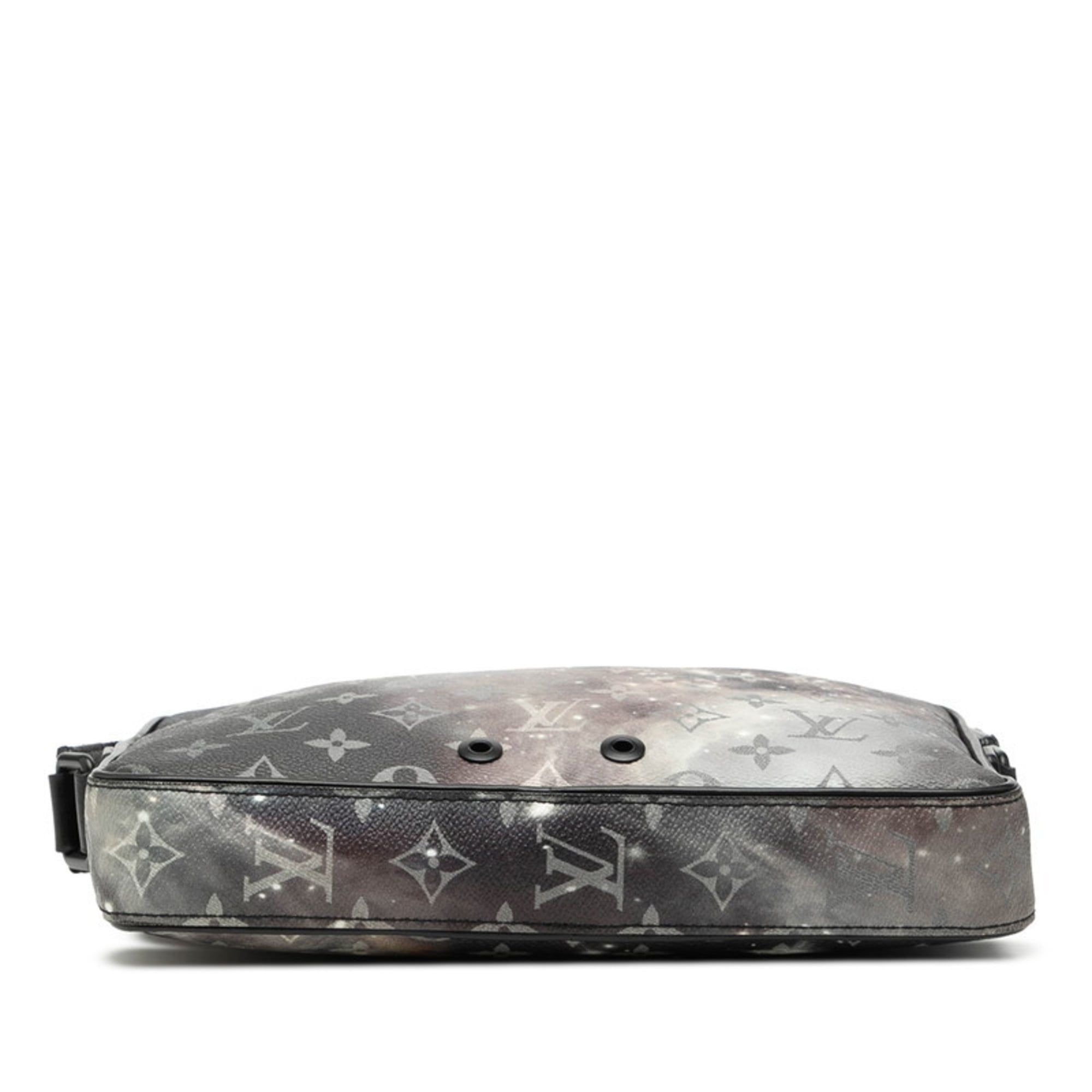 Louis Vuitton Monogram Black Gray Purple Monogram Shoulder Bag