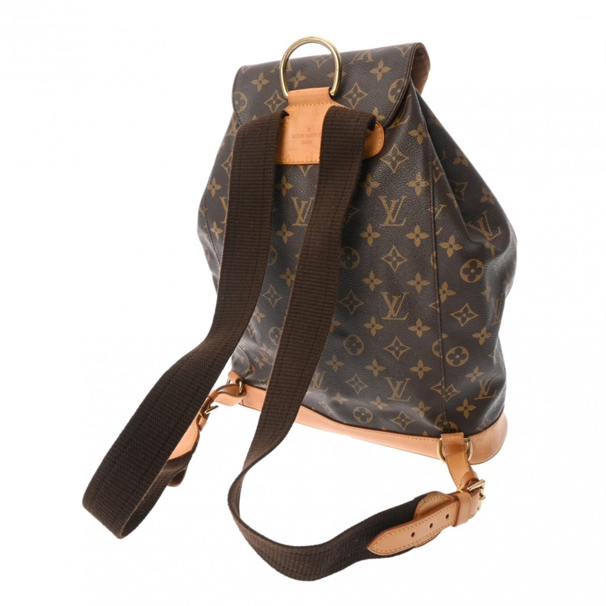 Louis Vuitton Brown Monogram Canvas Backpack