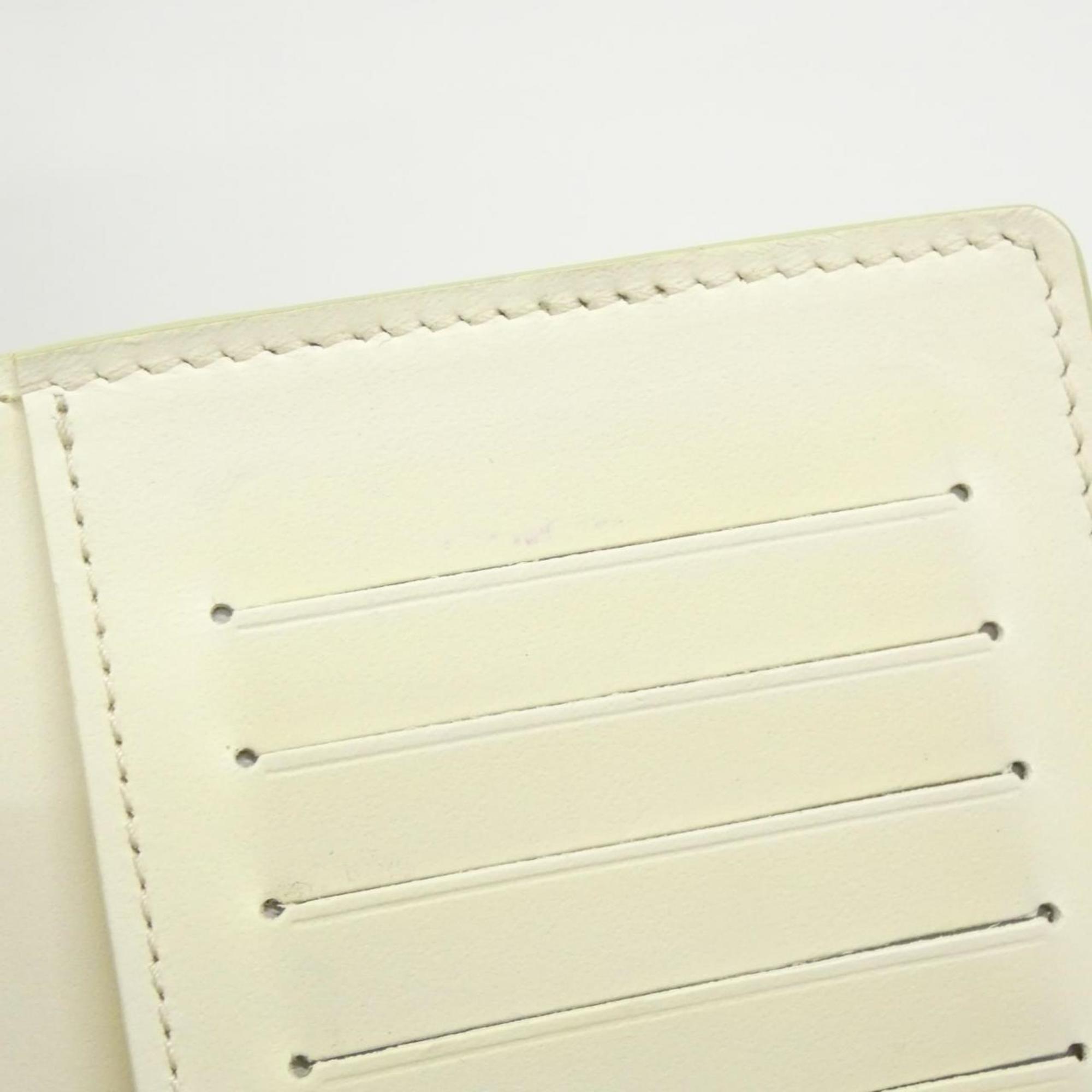 Louis Vuitton Green Leather Long Wallet
