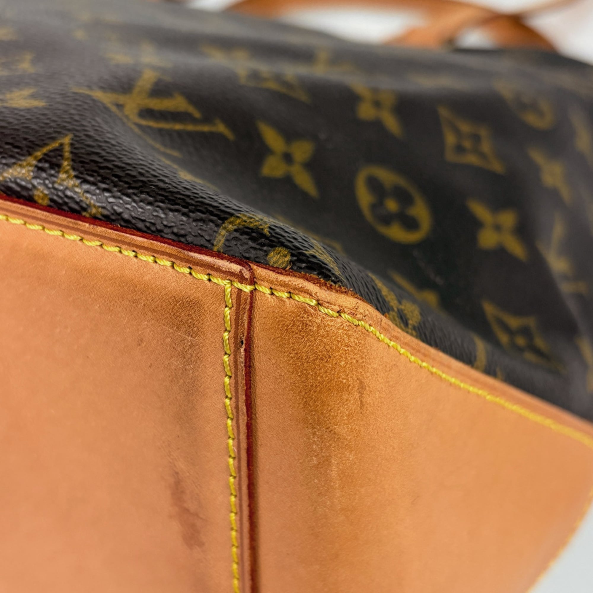 Louis Vuitton Brown Monogram Shoulder Bag Tote Bag
