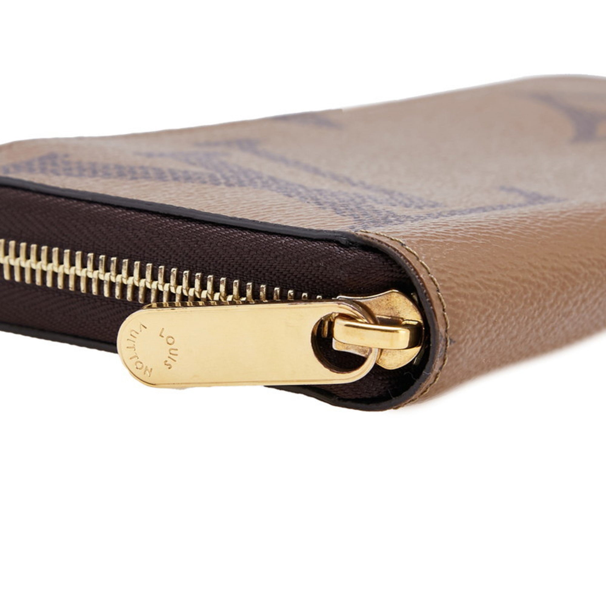 Louis Vuitton Monogram Brown Pvc Leather Wallet (Tri-Fold)