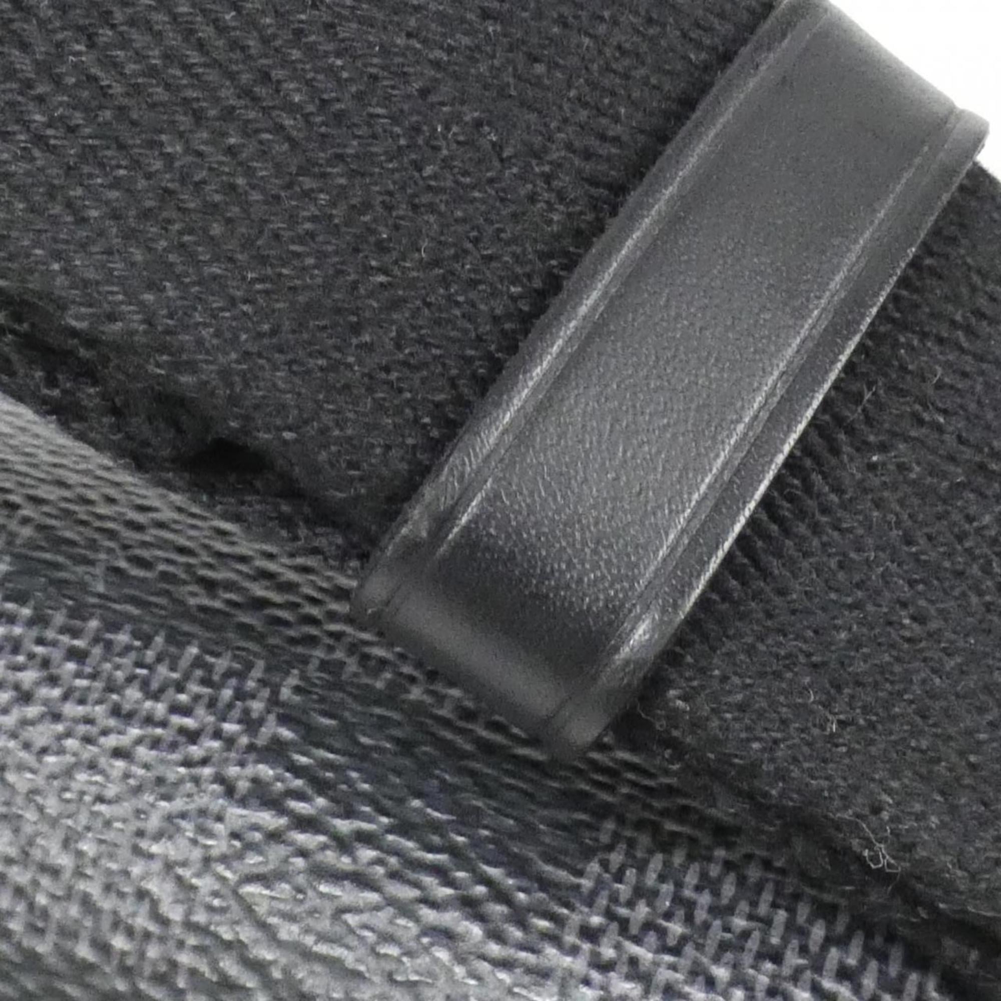 Louis Vuitton Graphite Gray Coated Canvas Shoulder Bag