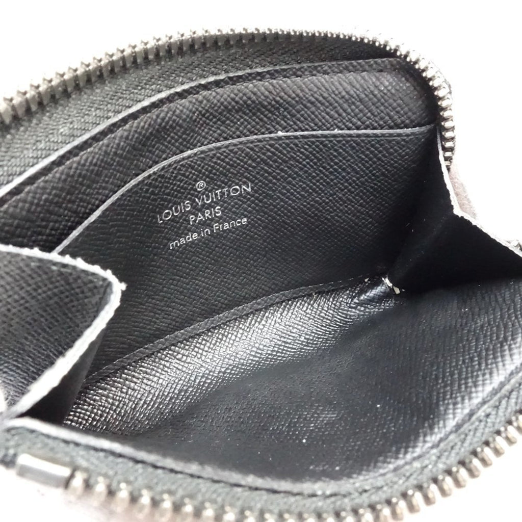 Louis Vuitton Black Monogram Eclipse Canvas Coin Purse/Coin Case