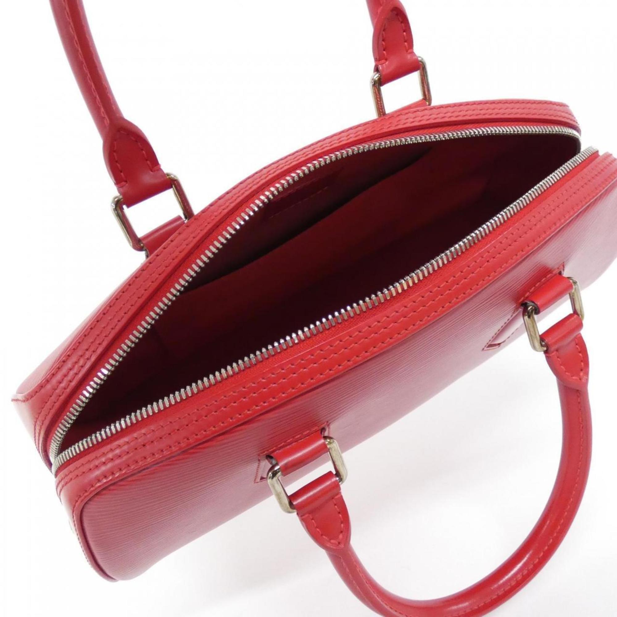 Louis Vuitton Rouge Leather Handbag
