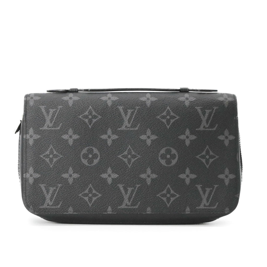 Louis Vuitton Black Monogram Eclipse Monogram Eclipse Long Wallet