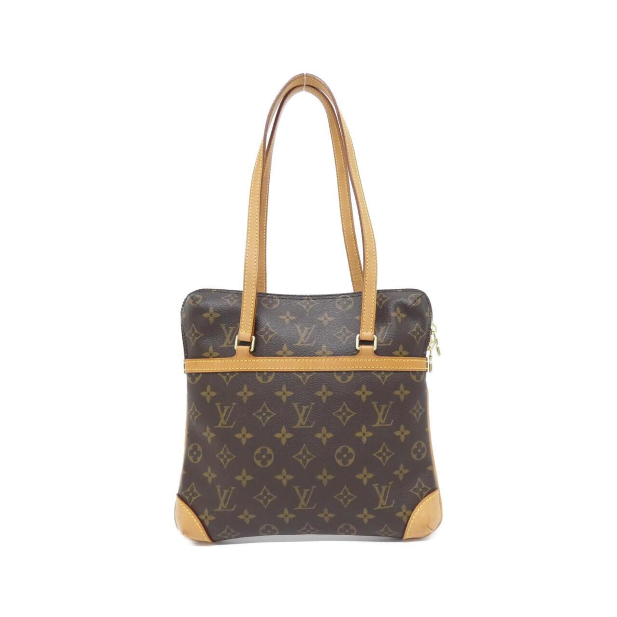 Louis Vuitton Marron Coated Canvas Shoulder Bag