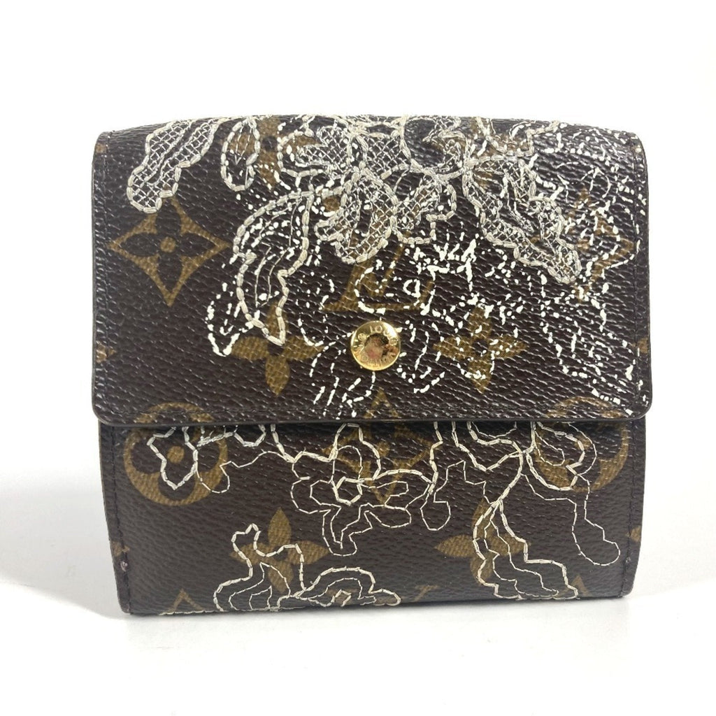 Louis Vuitton Brown Monogram Wallet (Tri-Fold)