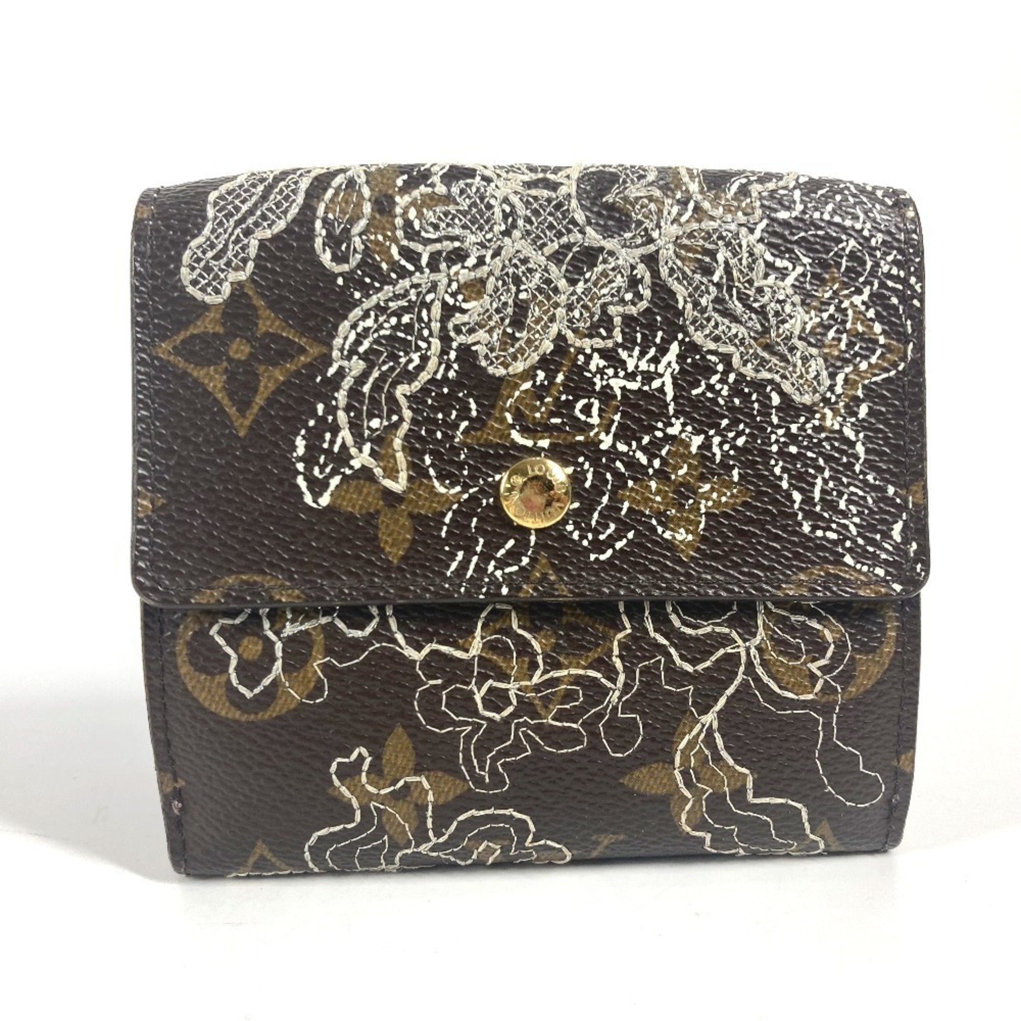 Louis Vuitton Brown Monogram Wallet (Tri-Fold)