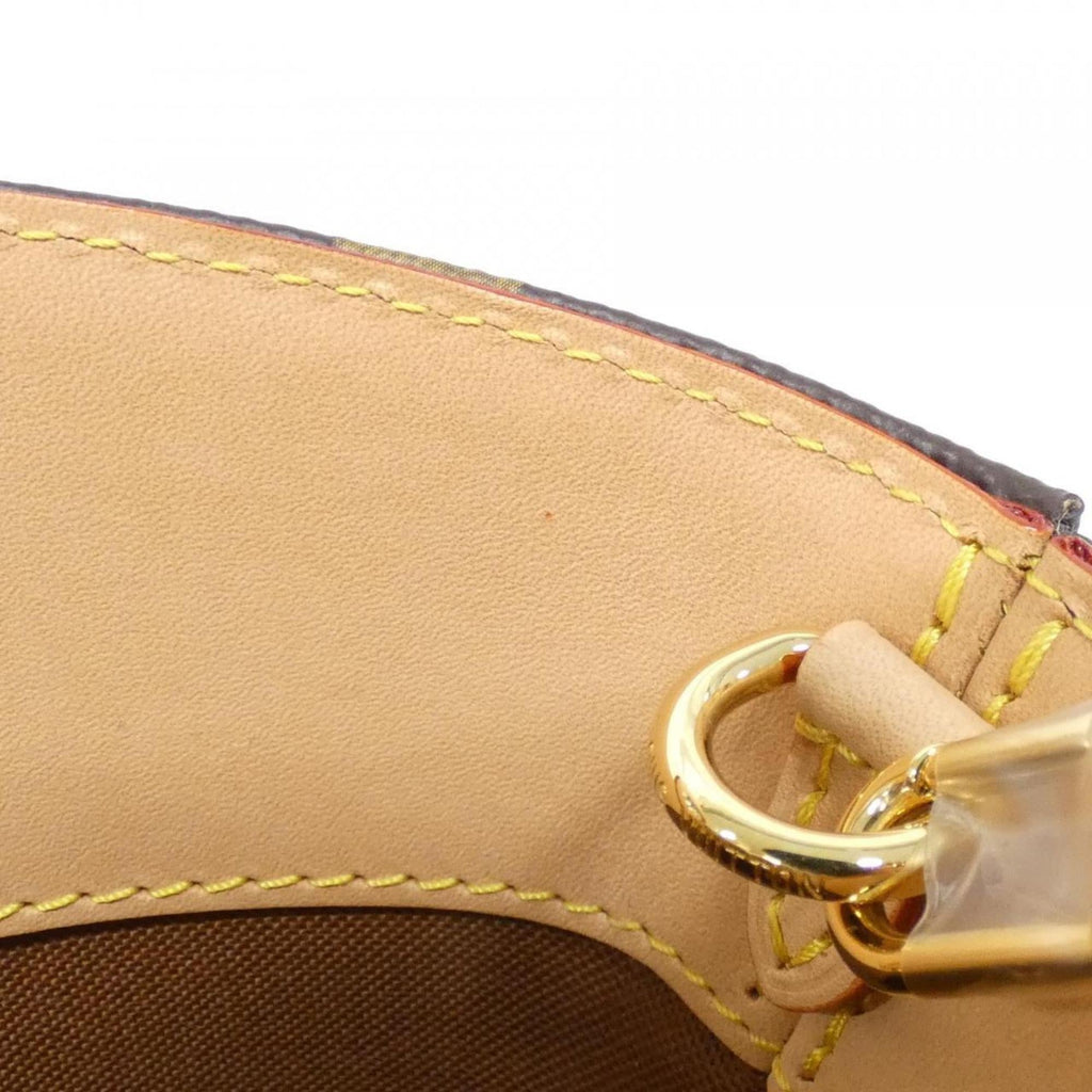 Louis Vuitton Marron Coated Canvas Shoulder Bag