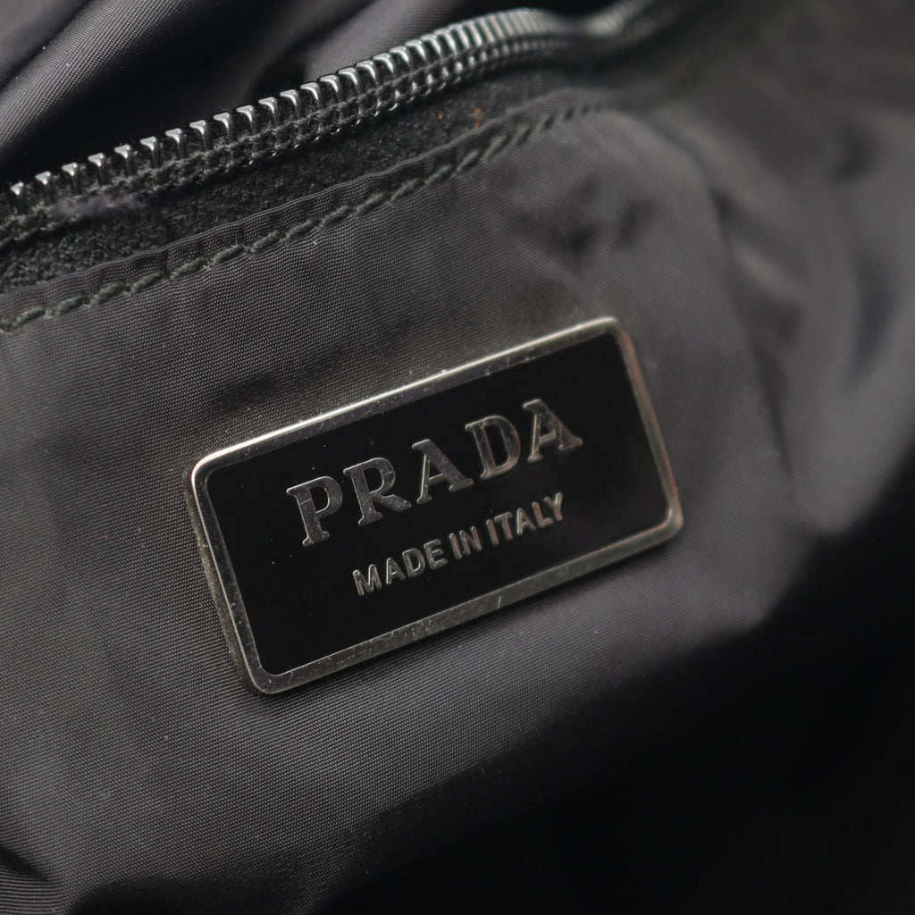 Prada Black Nylon Tote Bag