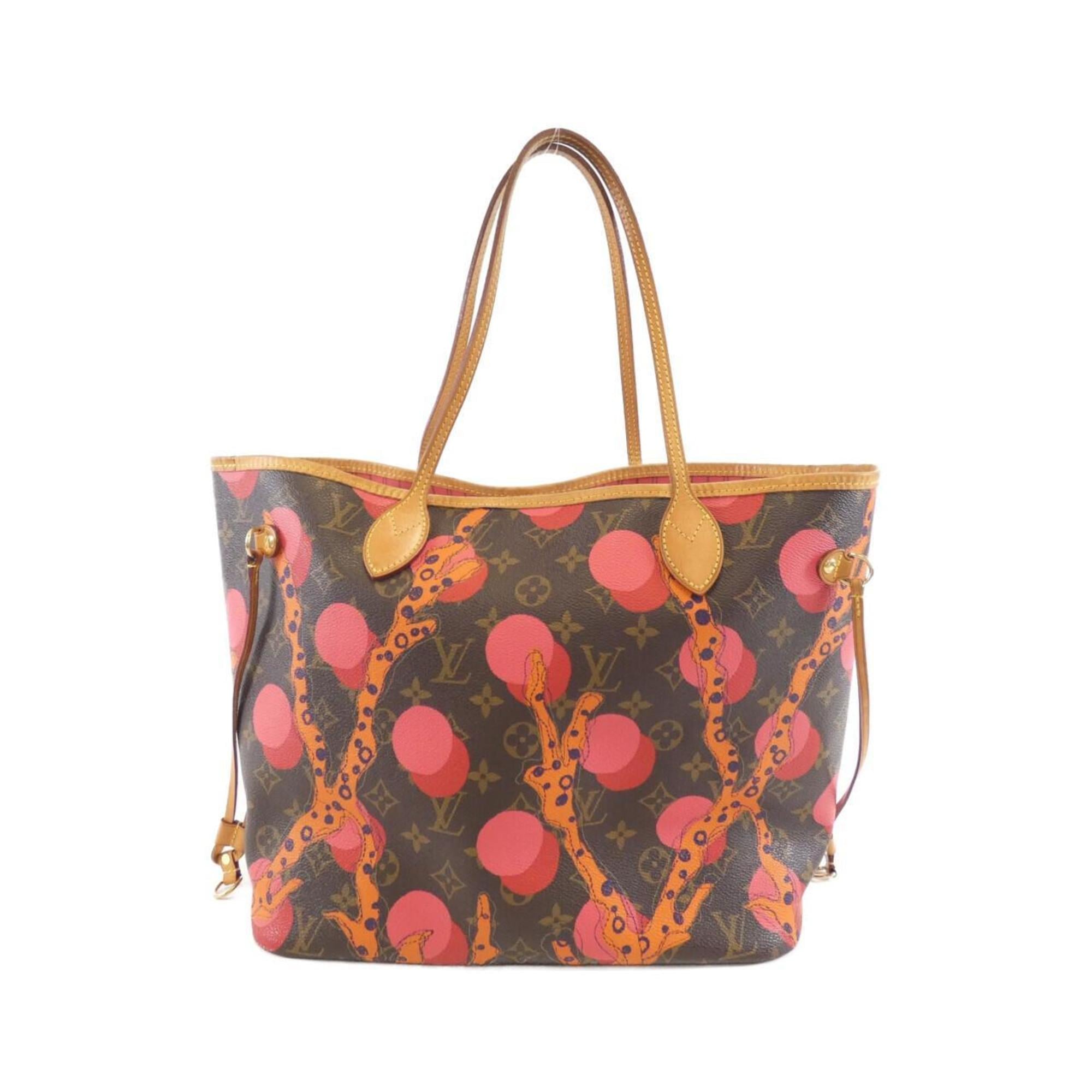 Louis Vuitton Marron Coated Canvas Handbag