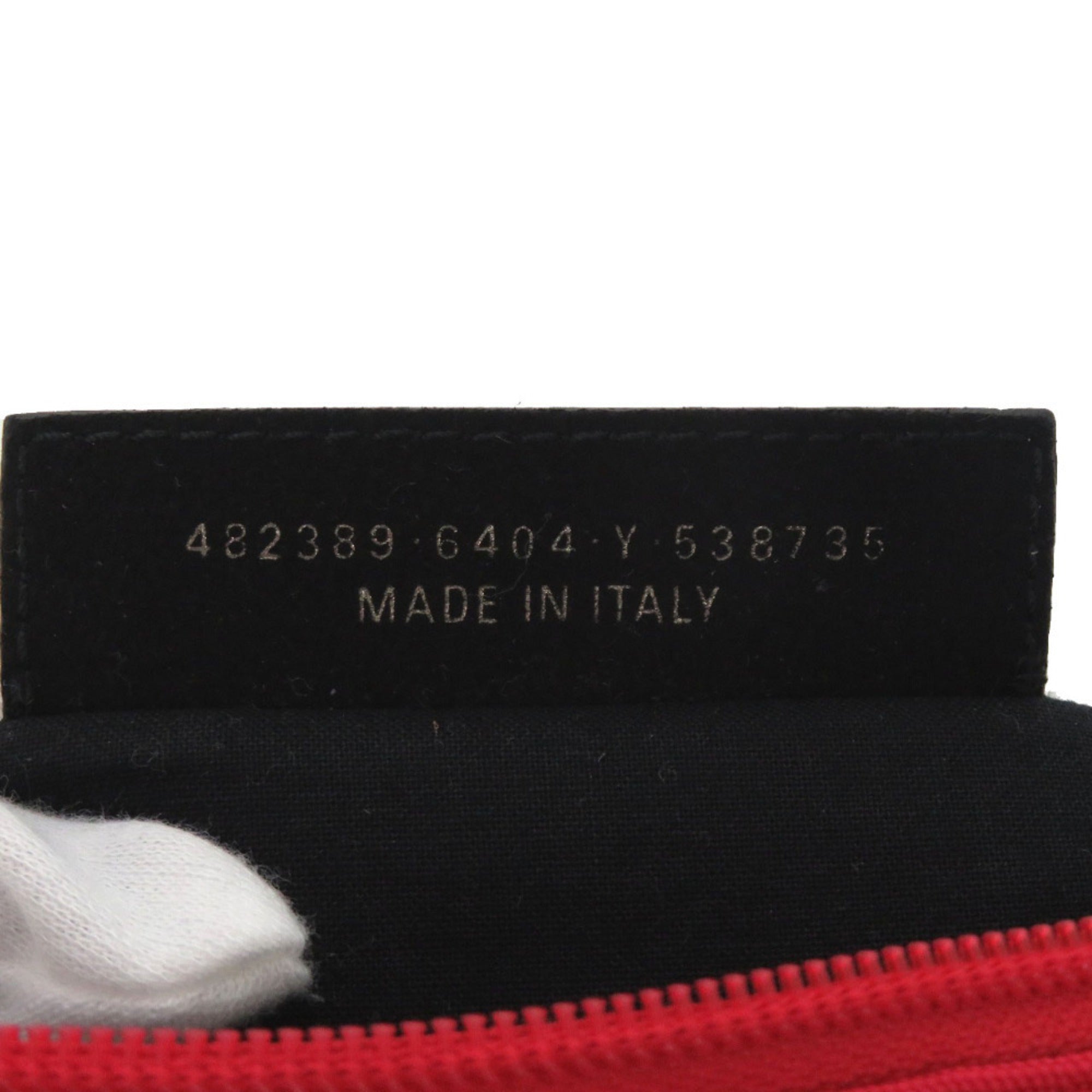 Balenciaga Red Color Nylon Fanny Pack Sling